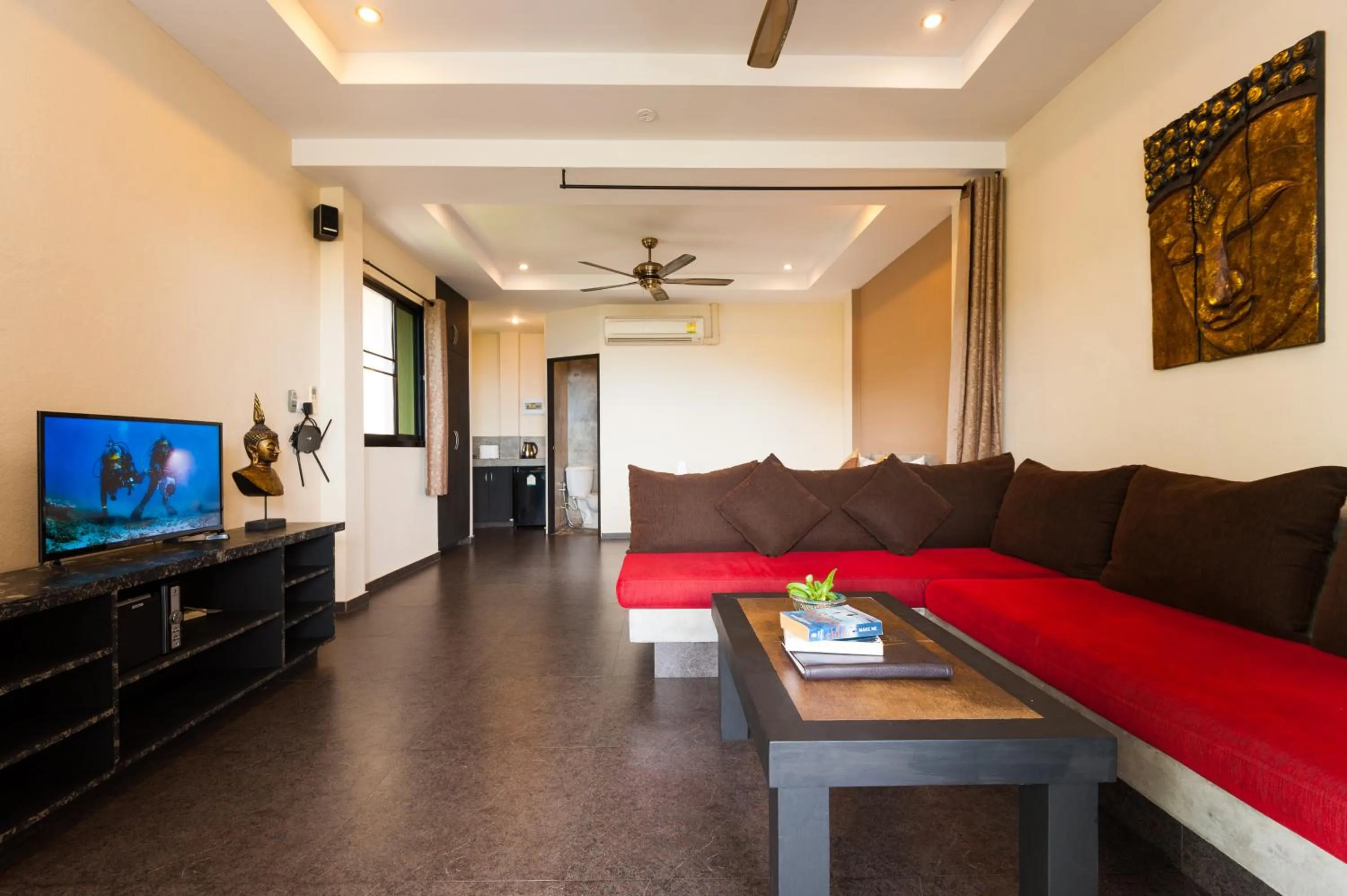 Living room in Koh Tao Heights Exclusive Apartments