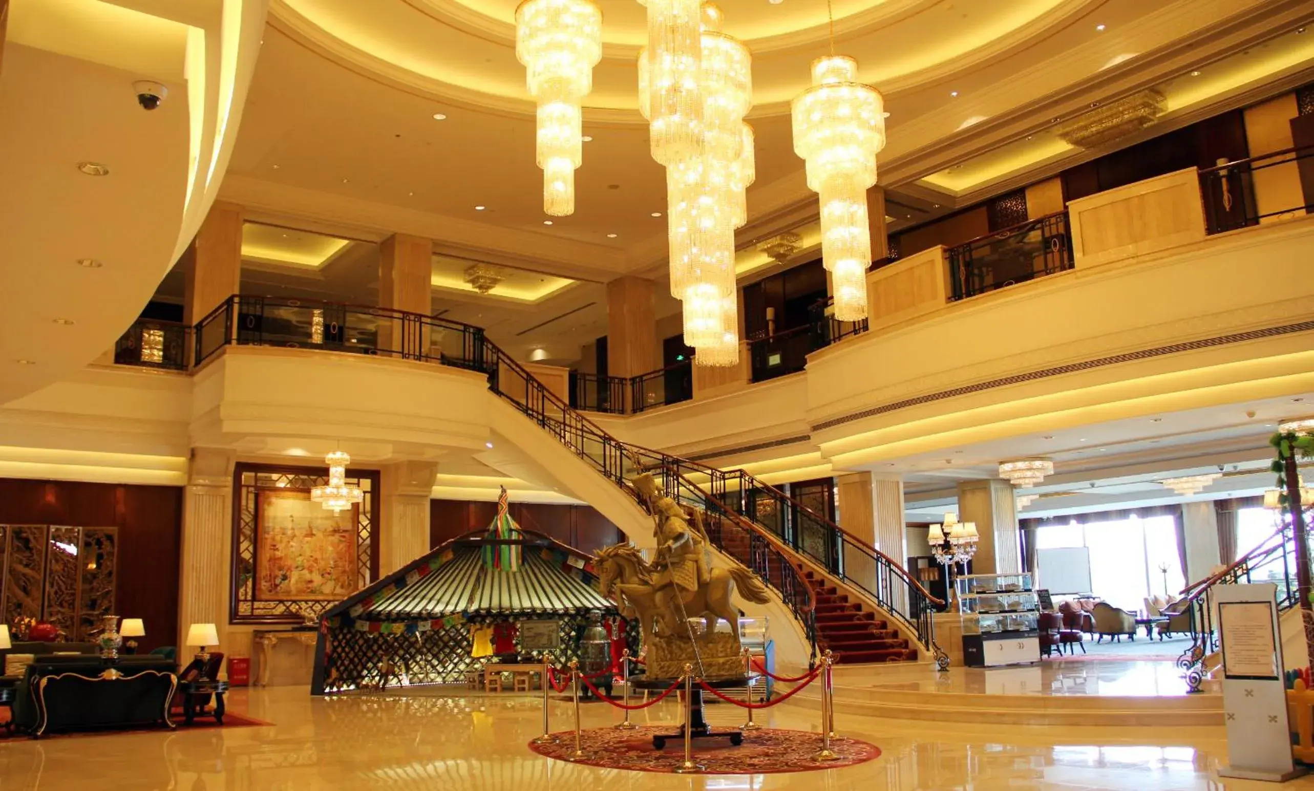 Property building in Shangri-La Manzhouli Property building in Shangri-La Manzhouli