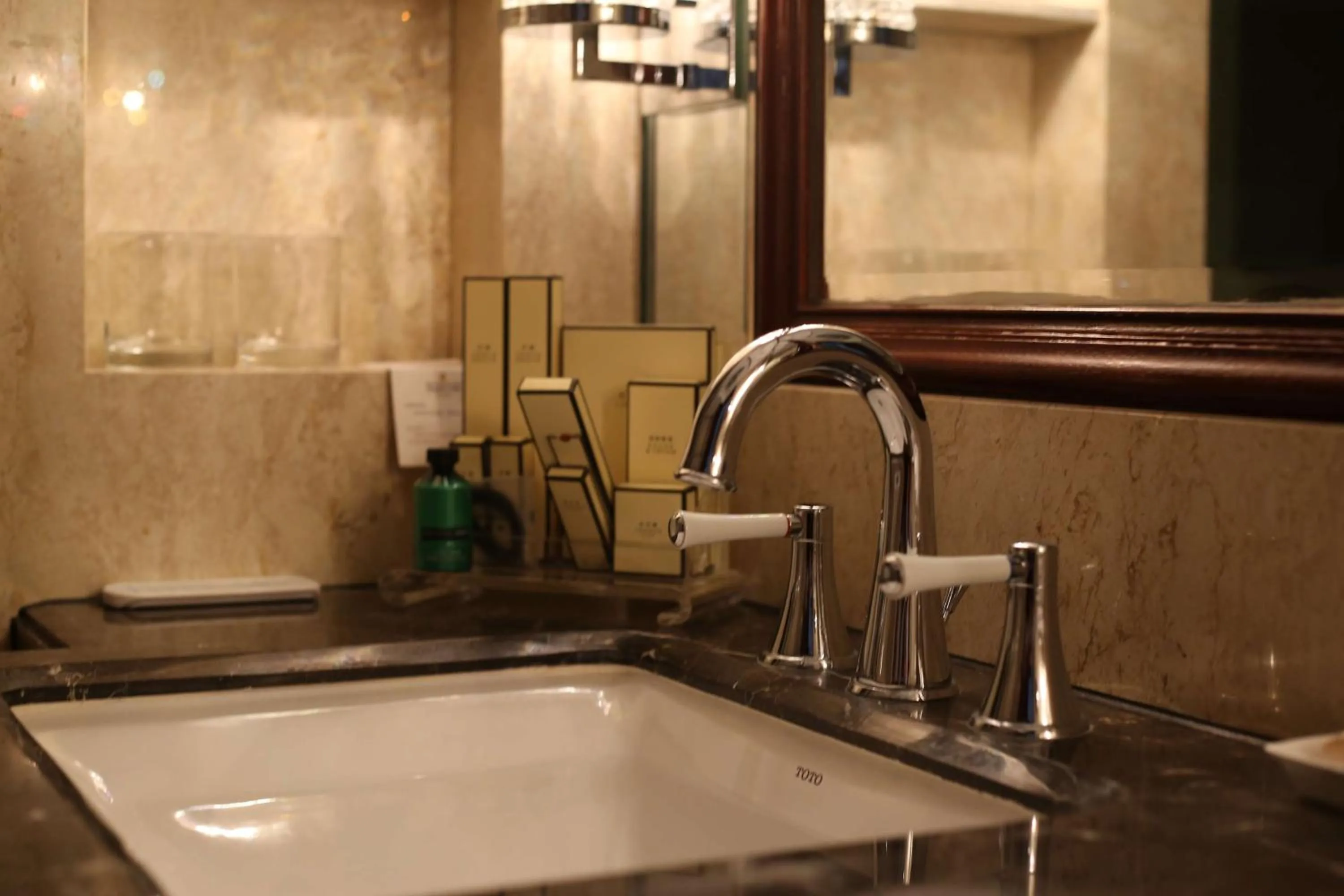 Bathroom in Shangri-La Manzhouli