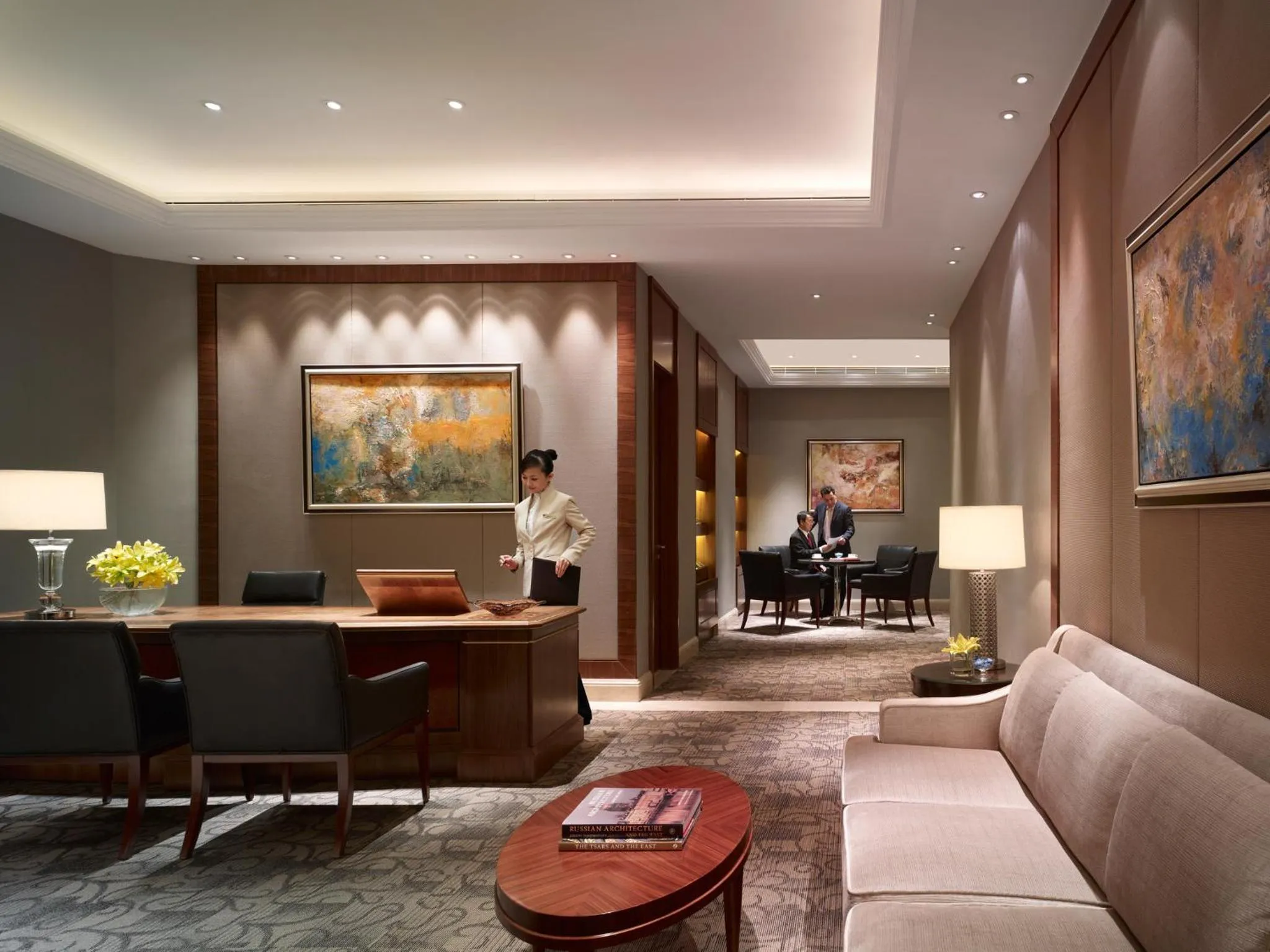 Facade/entrance in Shangri-La Manzhouli