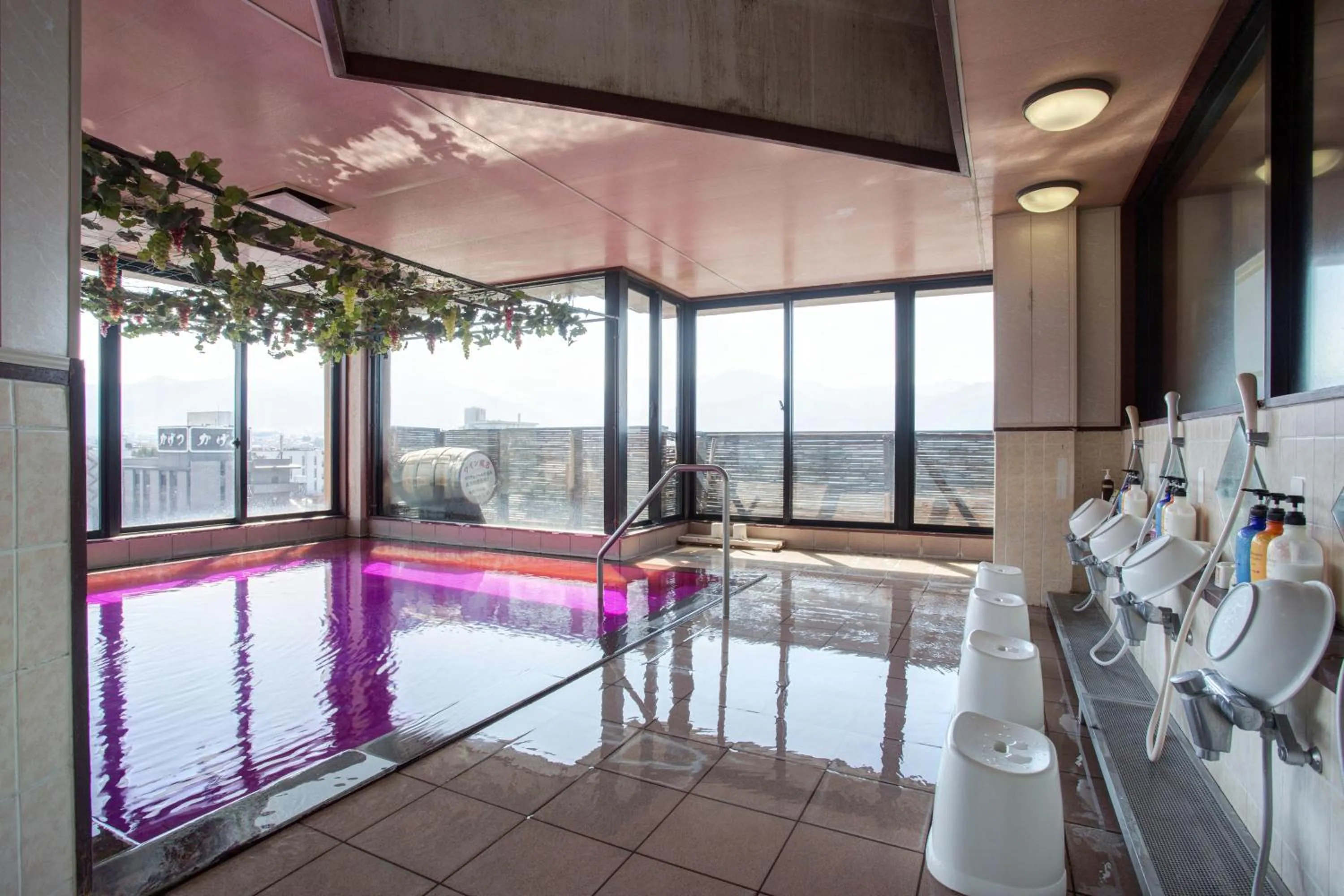 Hot Spring Bath in Hotel Hatta