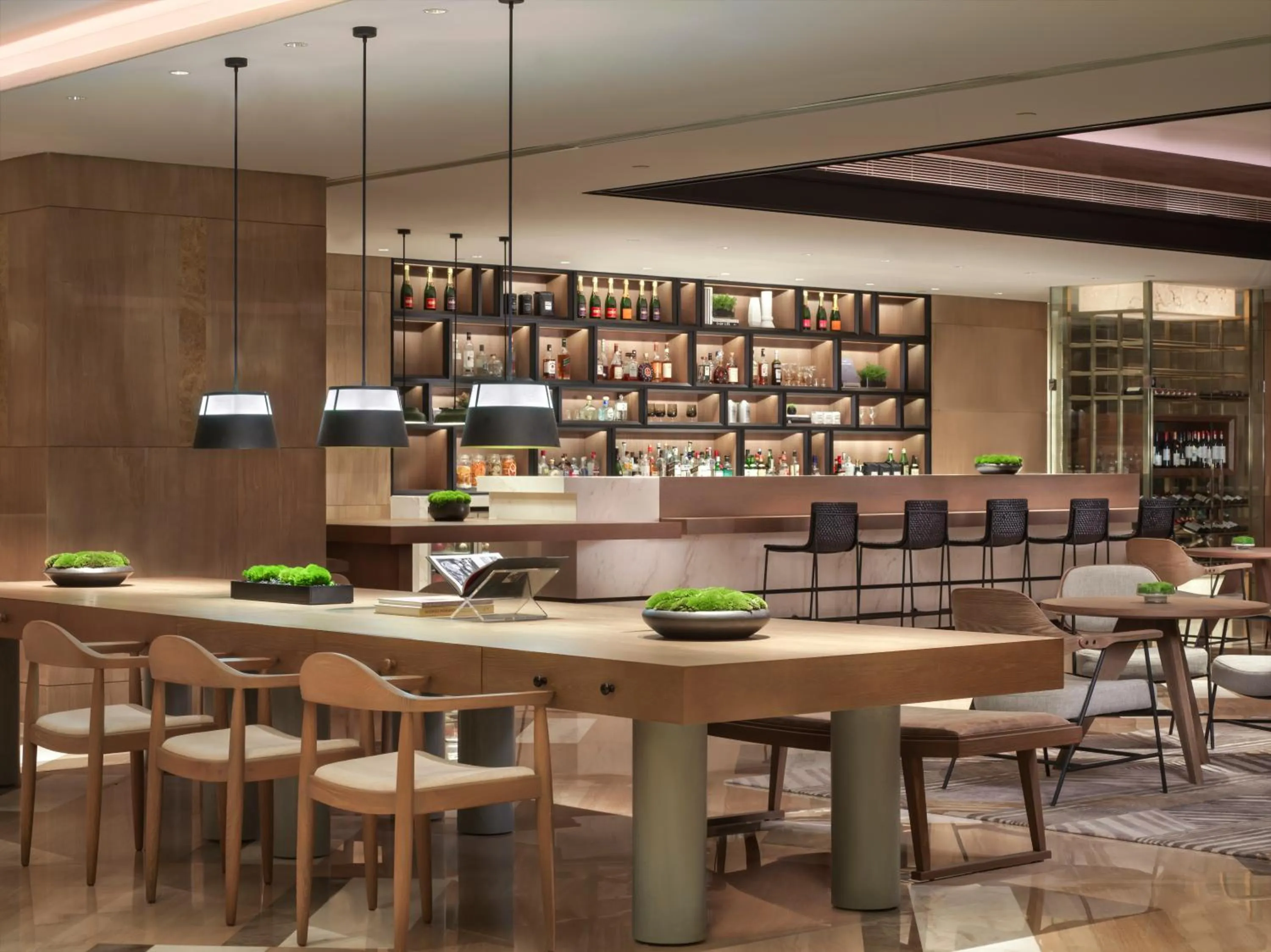 Lobby or reception in Sheraton Guangzhou Hotel