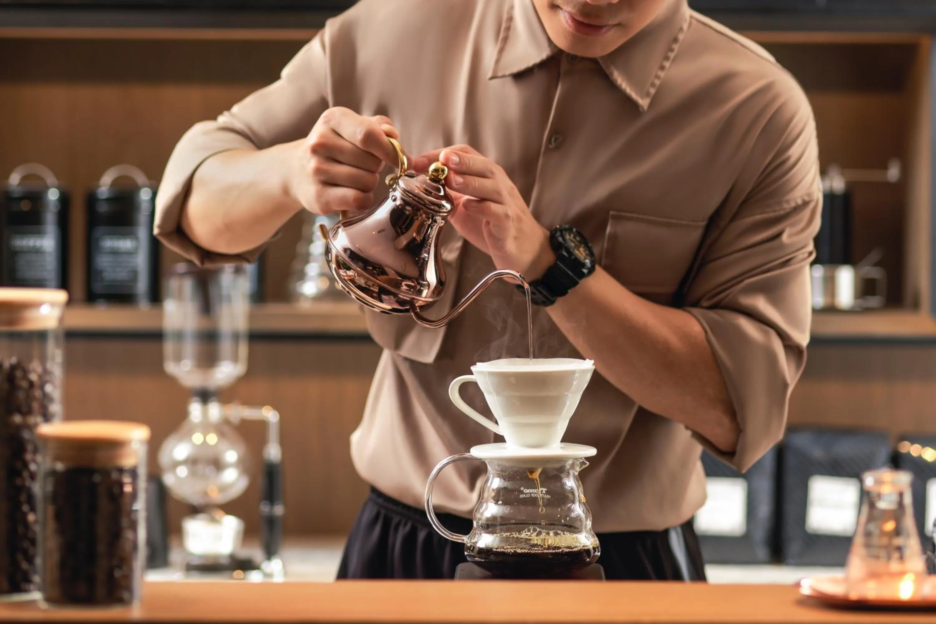 Coffee/tea facilities in Sheraton Guangzhou Hotel