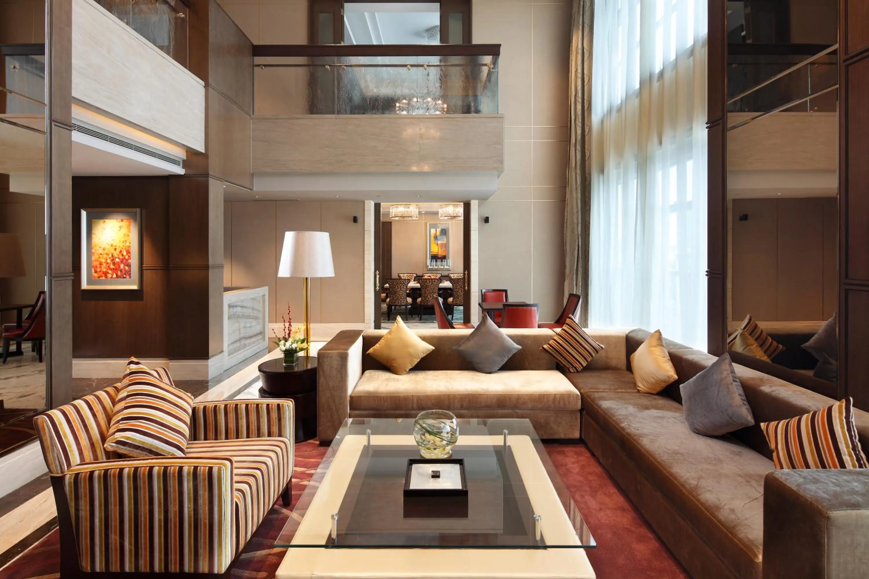 Living room in Sheraton Guangzhou Hotel