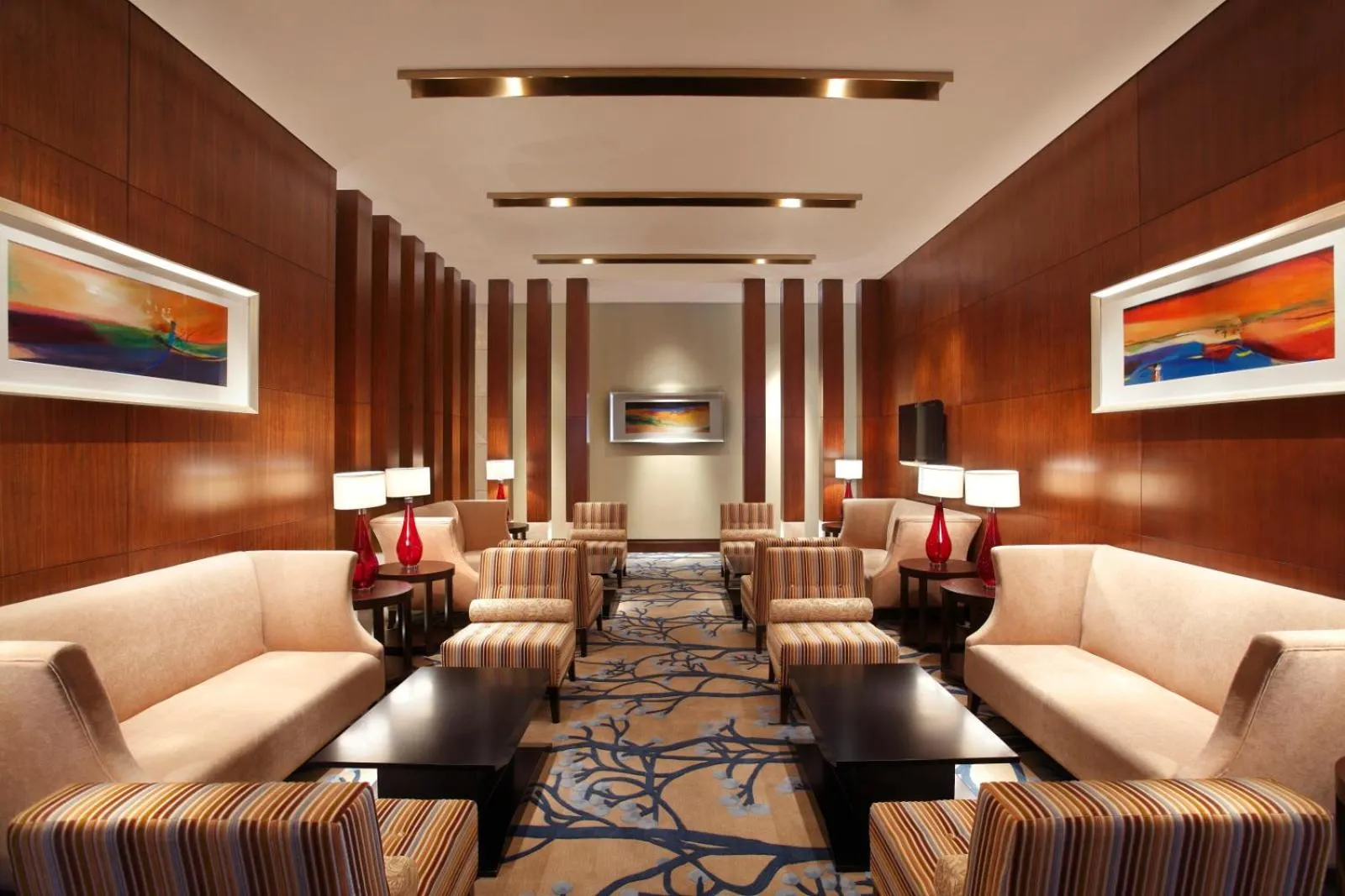 Seating area in Sheraton Guangzhou Hotel