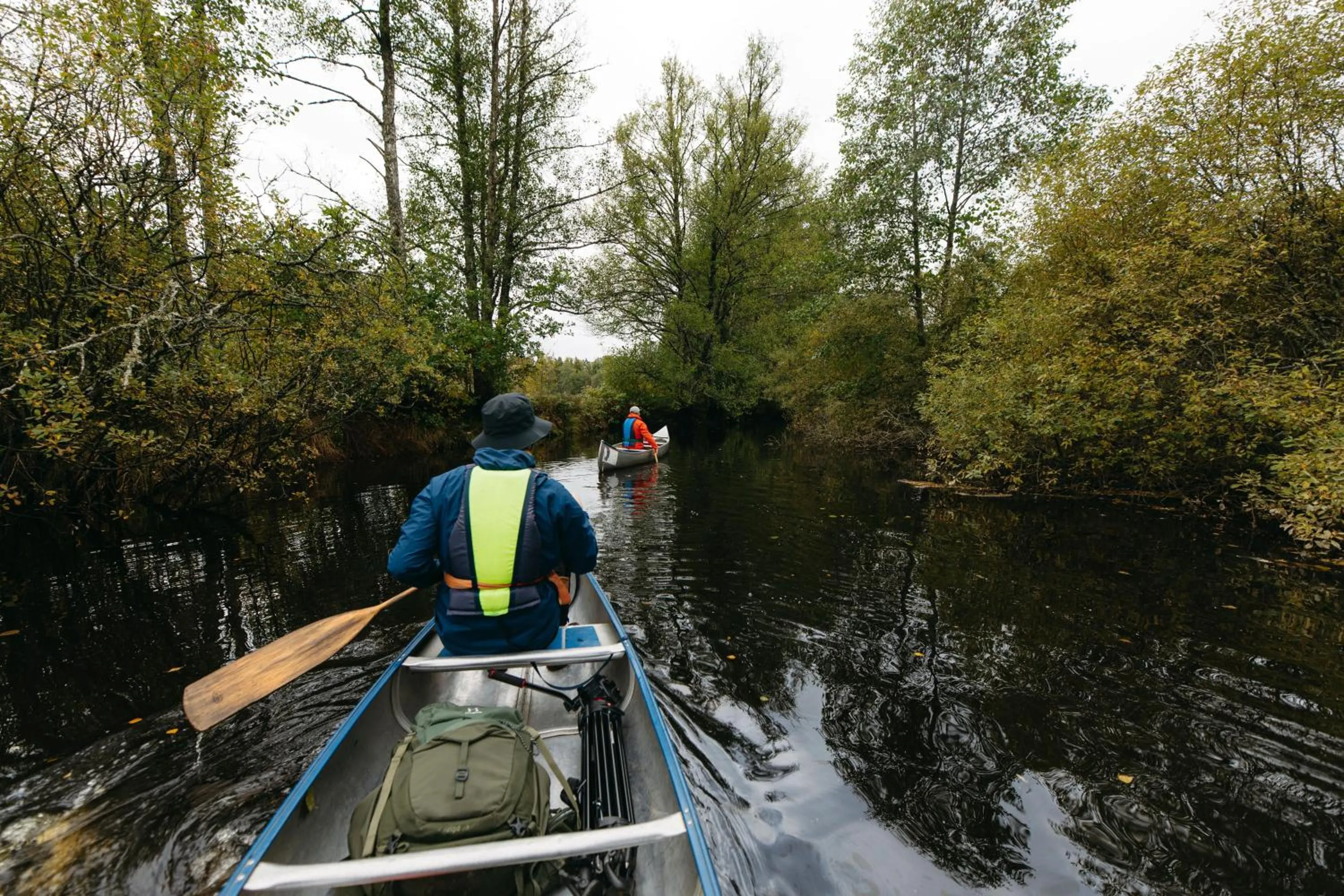 Canoeing in STF Korrö Gårdshotell