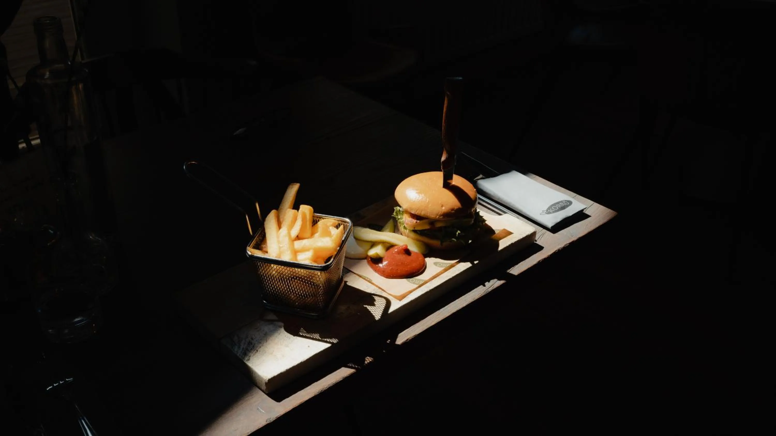 Restaurant/places to eat in STF Korrö Gårdshotell