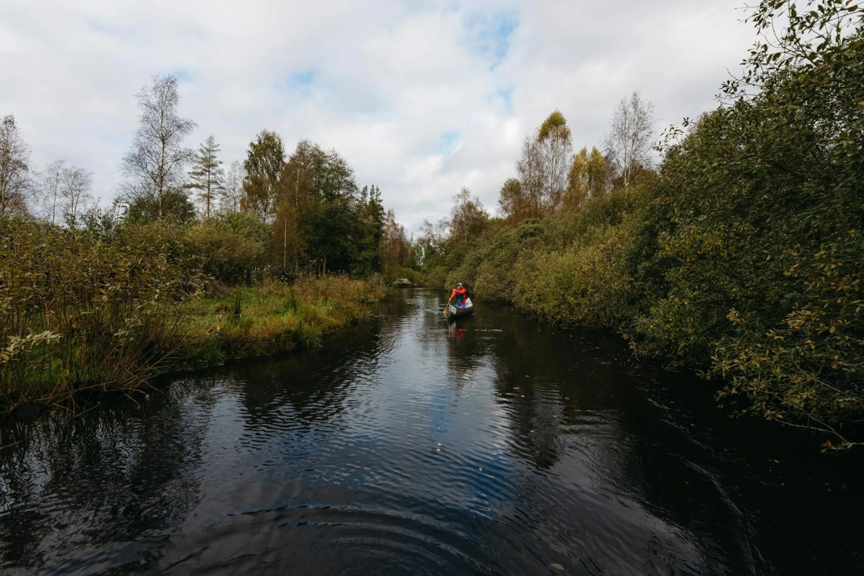 Canoeing in STF Korrö Gårdshotell