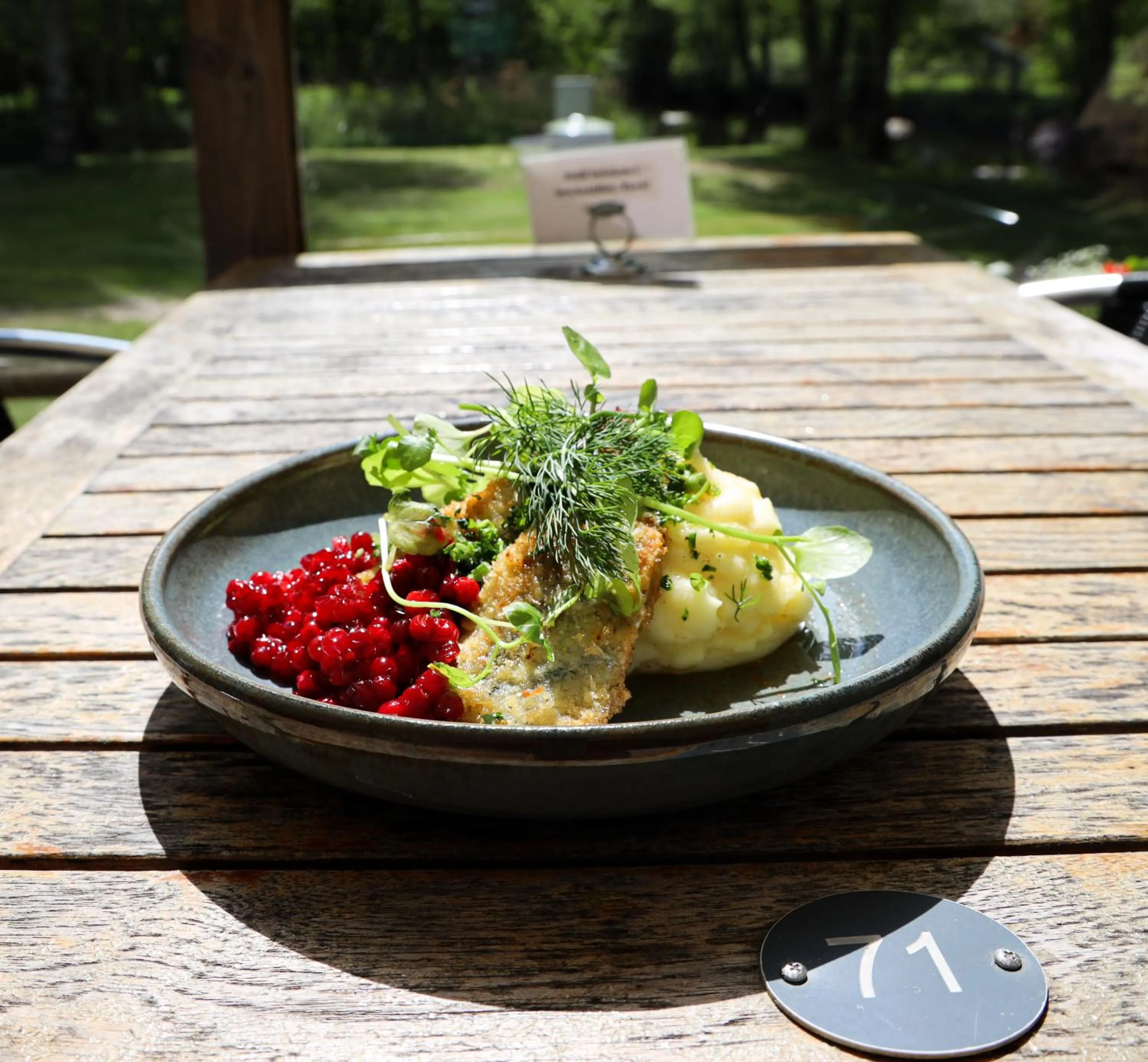 Restaurant/places to eat in STF Korrö Gårdshotell