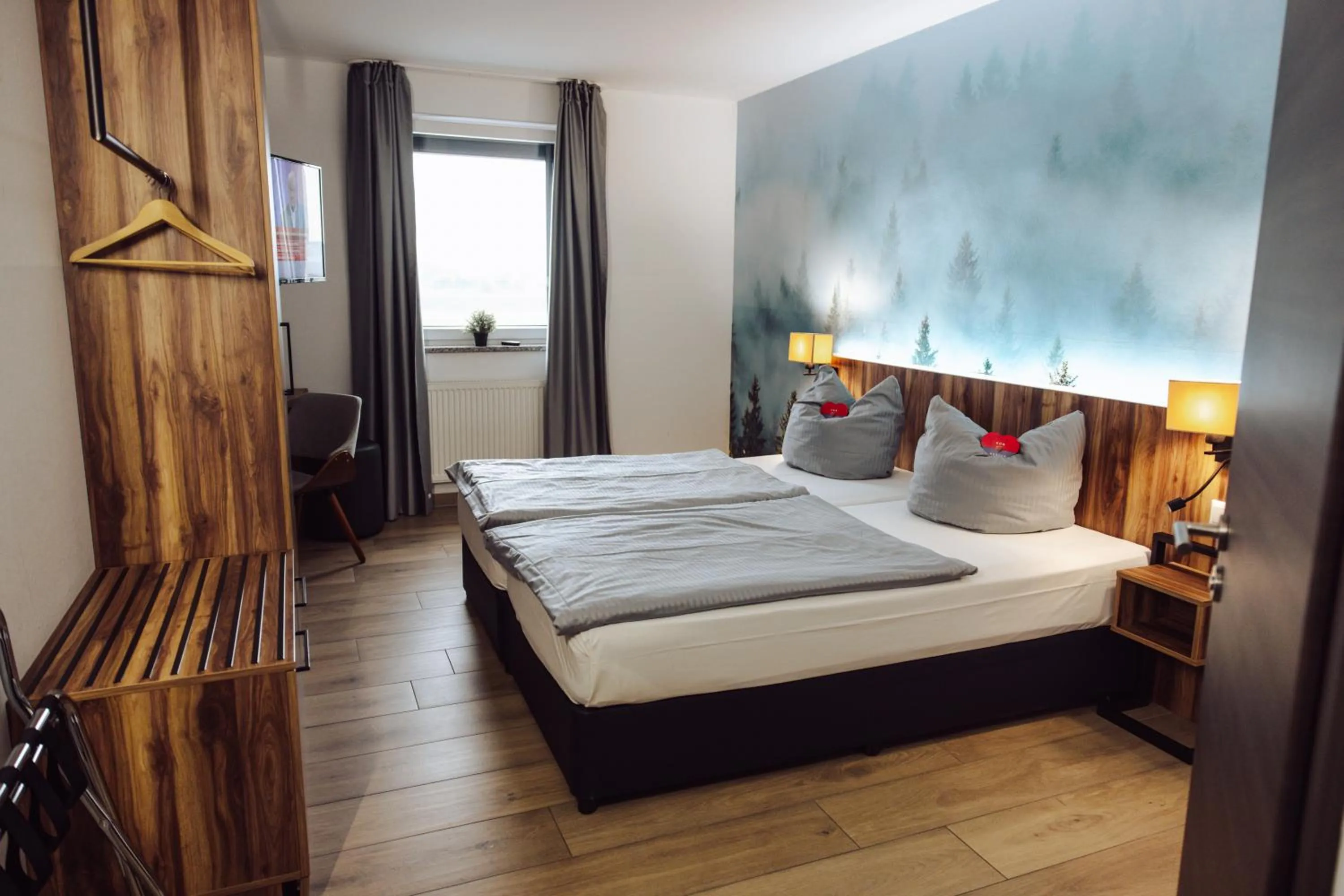 Bed in AUSZEIT DAS HOTEL Asbach-Bäumenheim