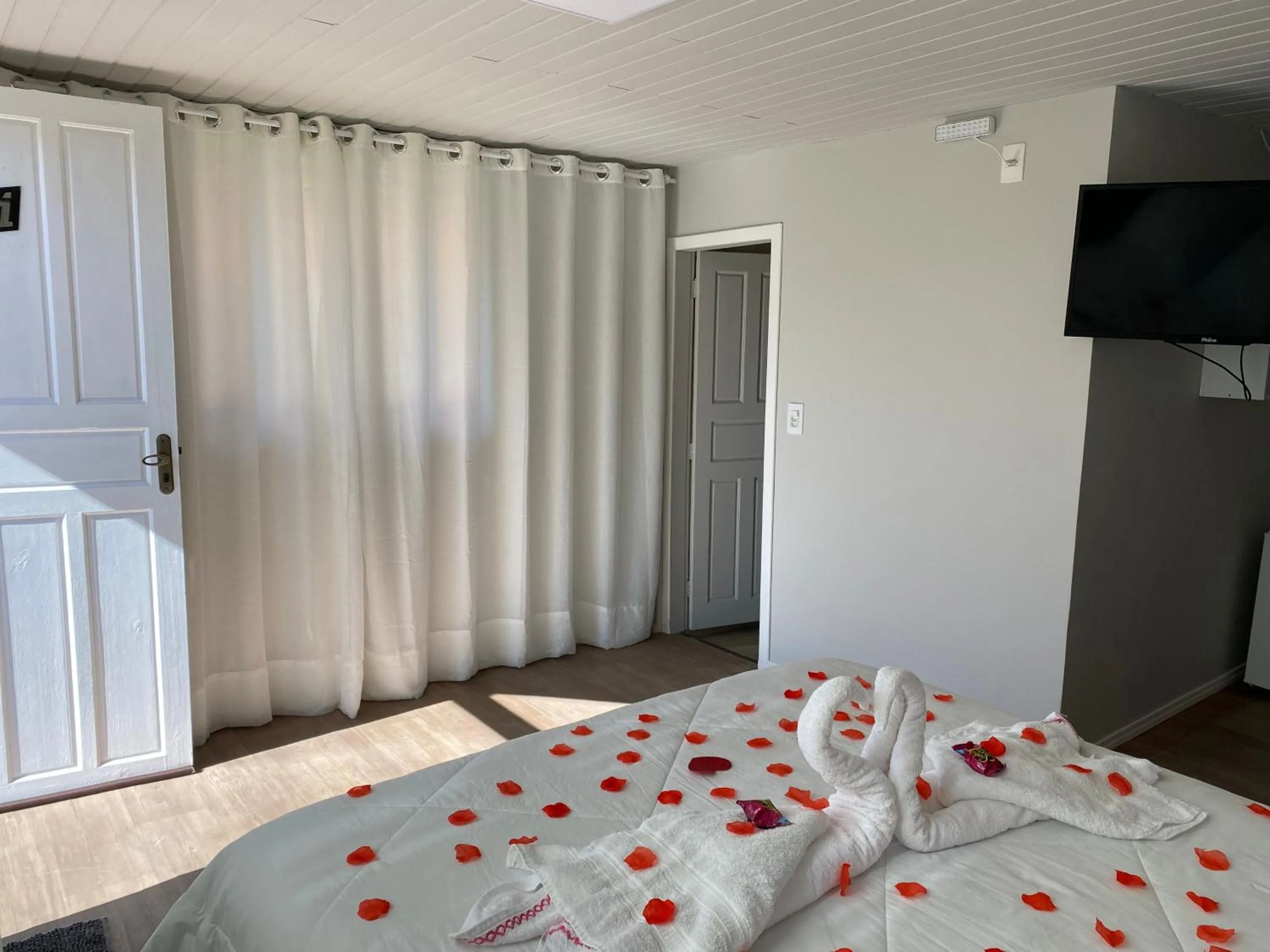 Bed in Pousada Boa Vista