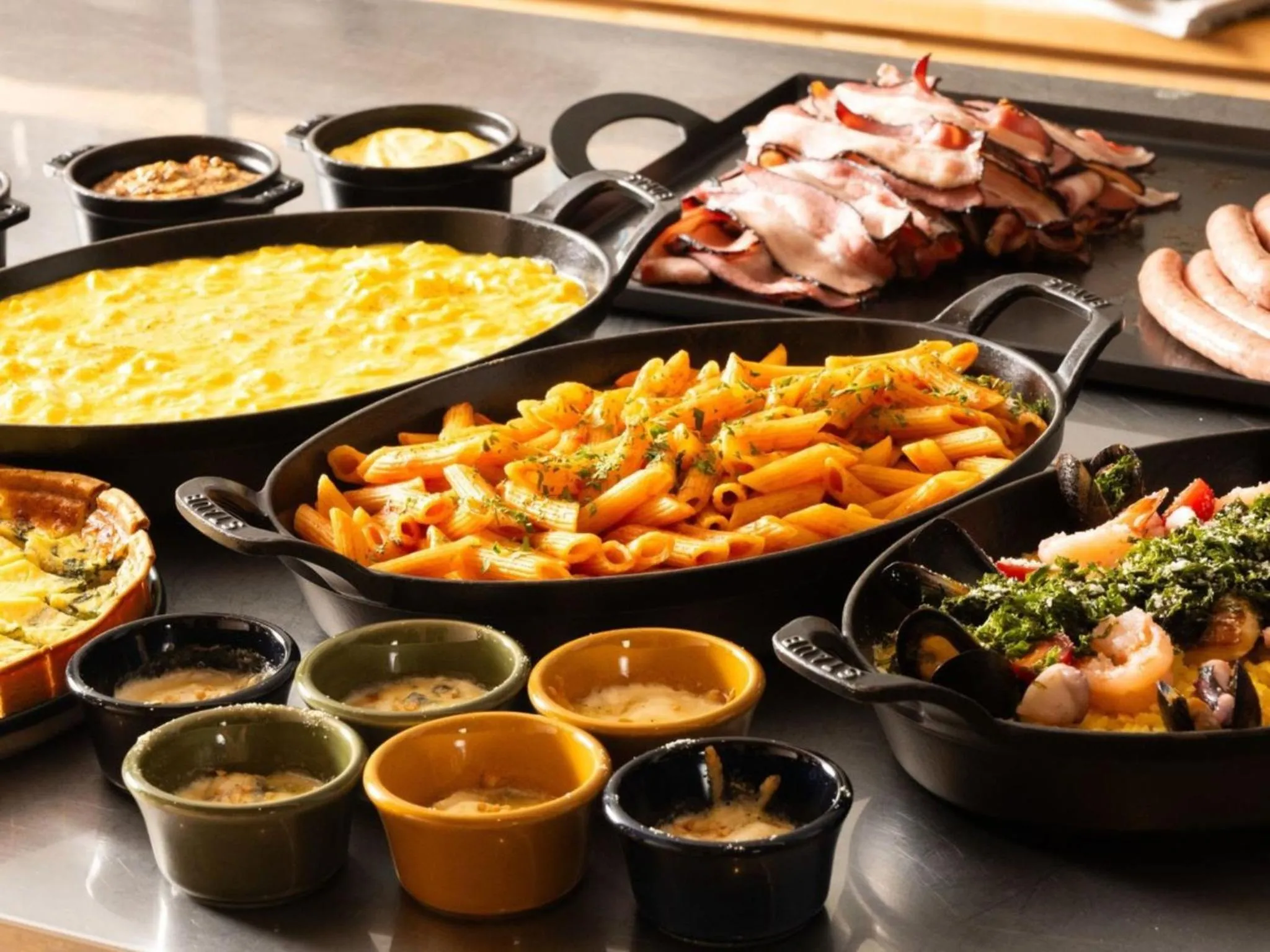 Buffet breakfast in the square hotel KANAZAWA