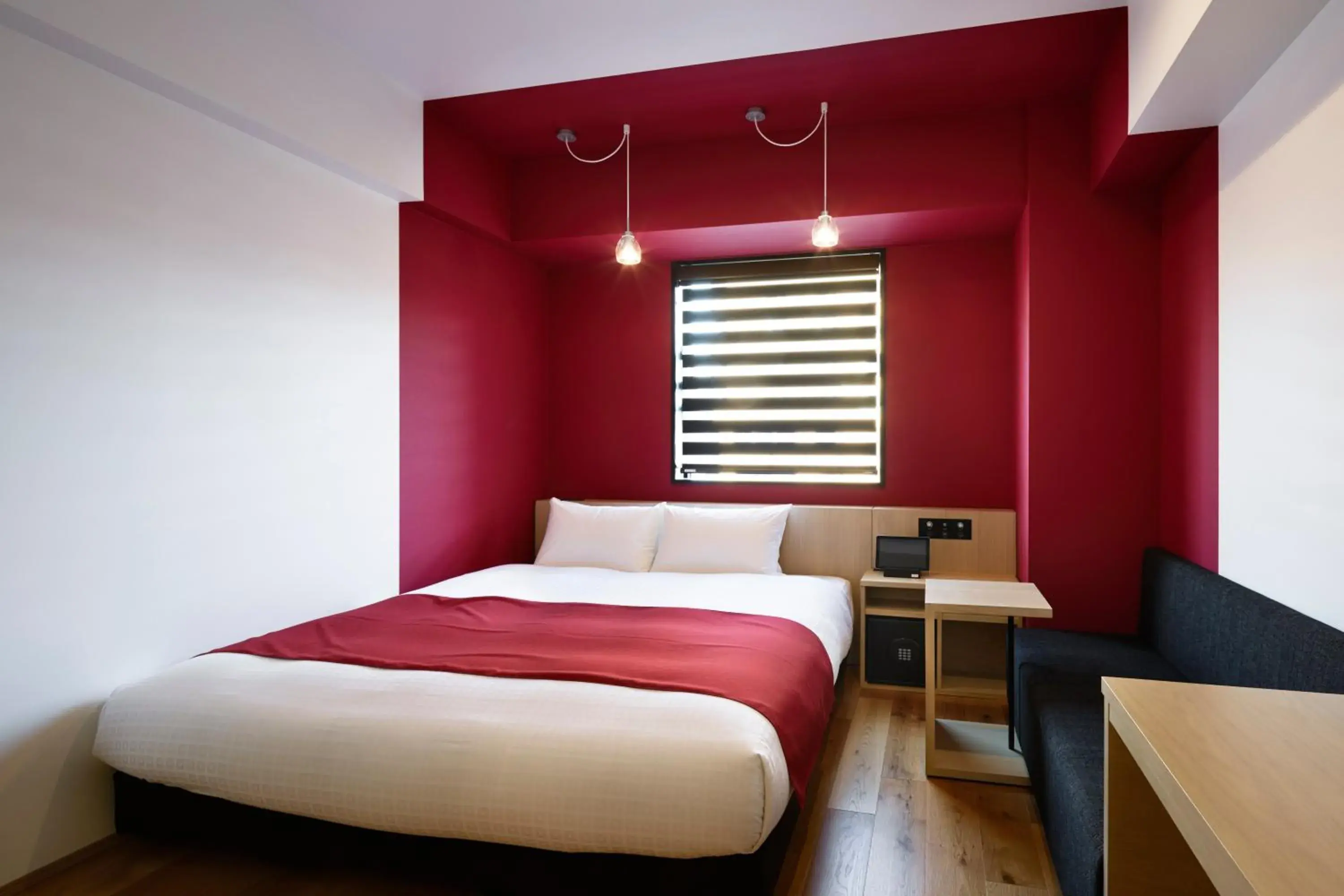 Bed in the square hotel KANAZAWA Bed in the square hotel KANAZAWA