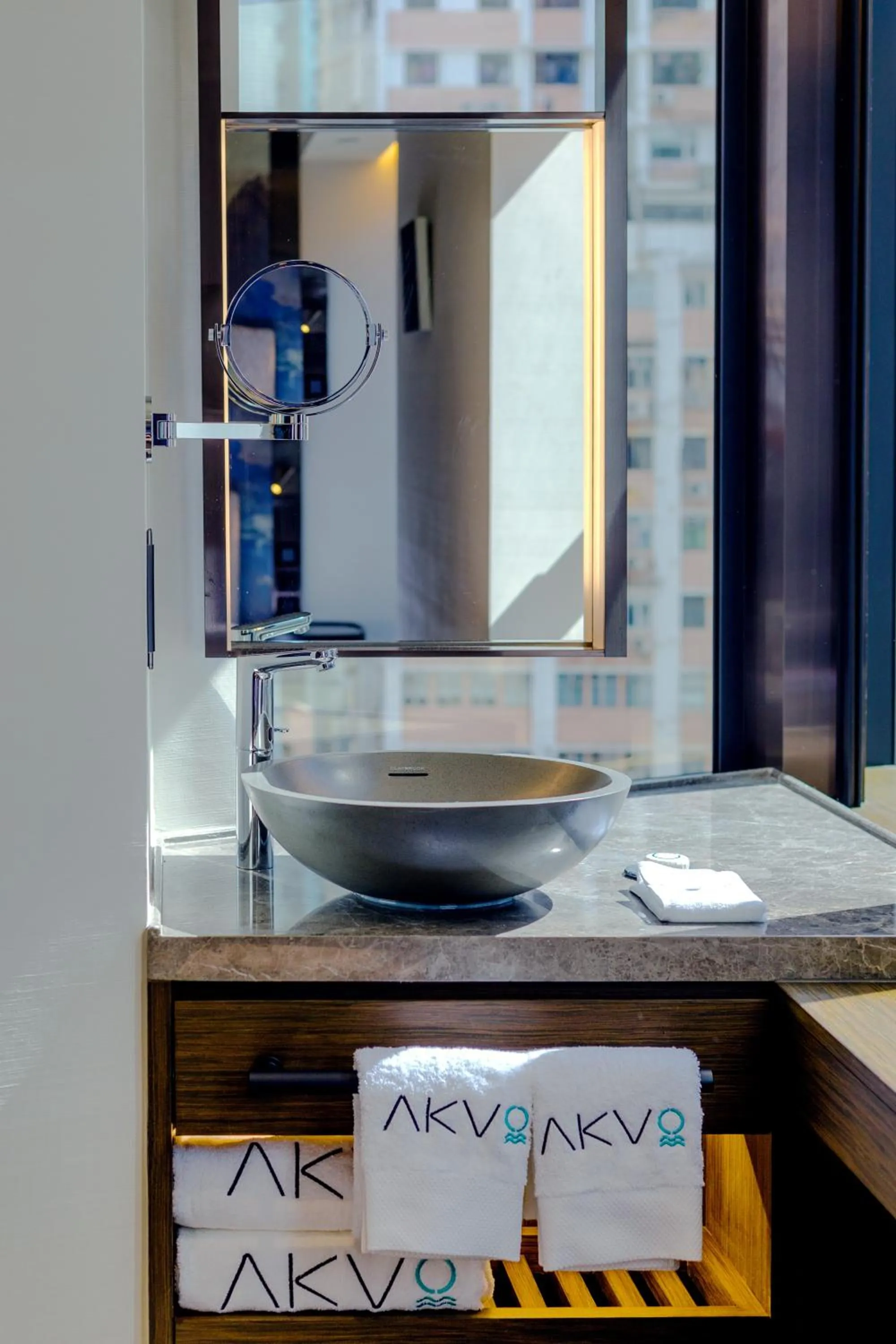 Toilet in AKVO Hotel