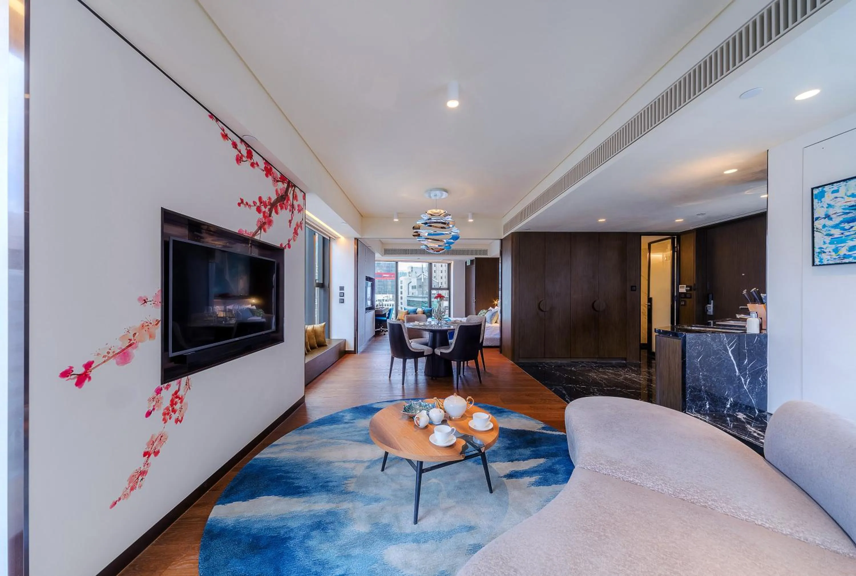 Living room in AKVO Hotel