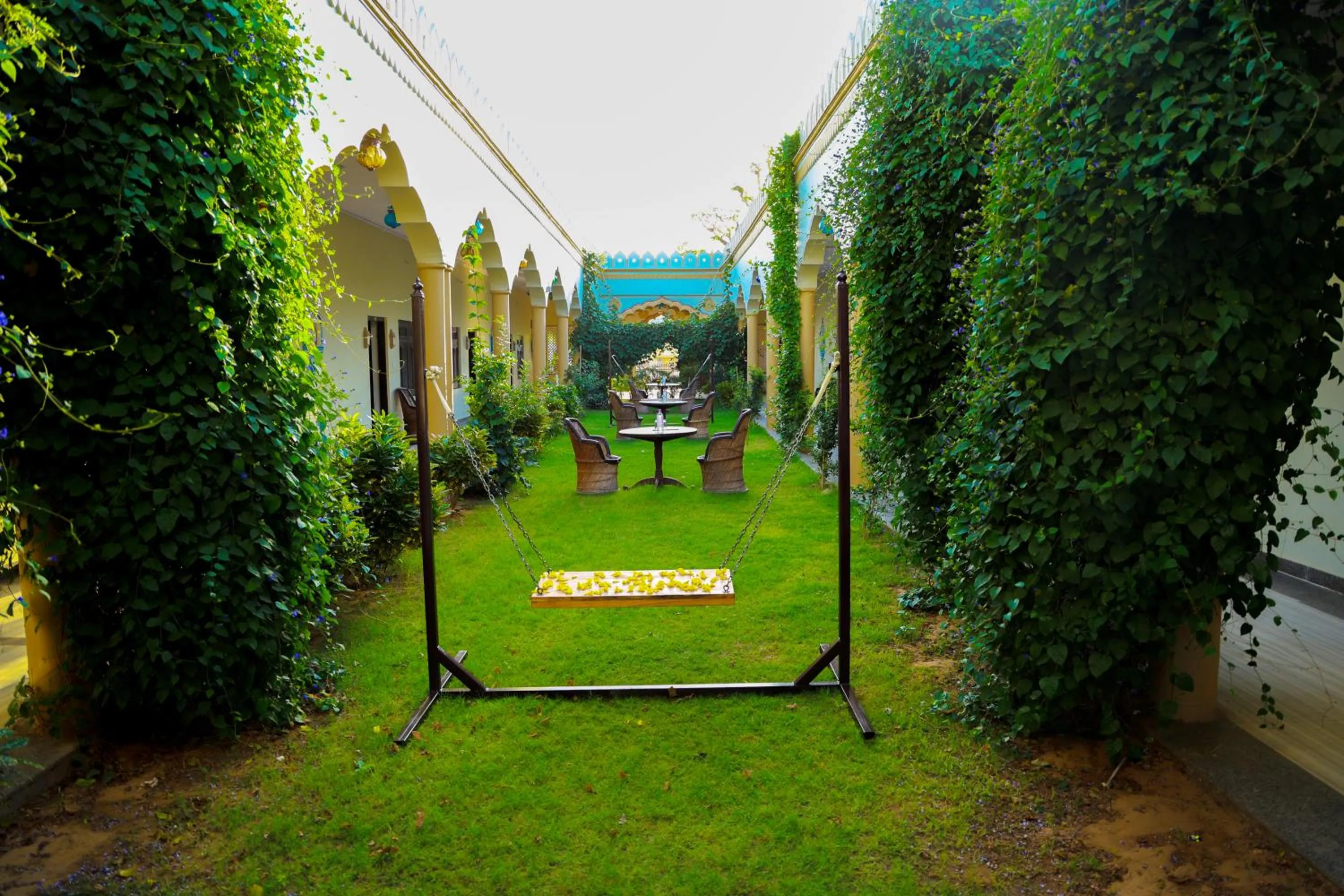 Spring in Hotel Mewad Haveli Pushkar