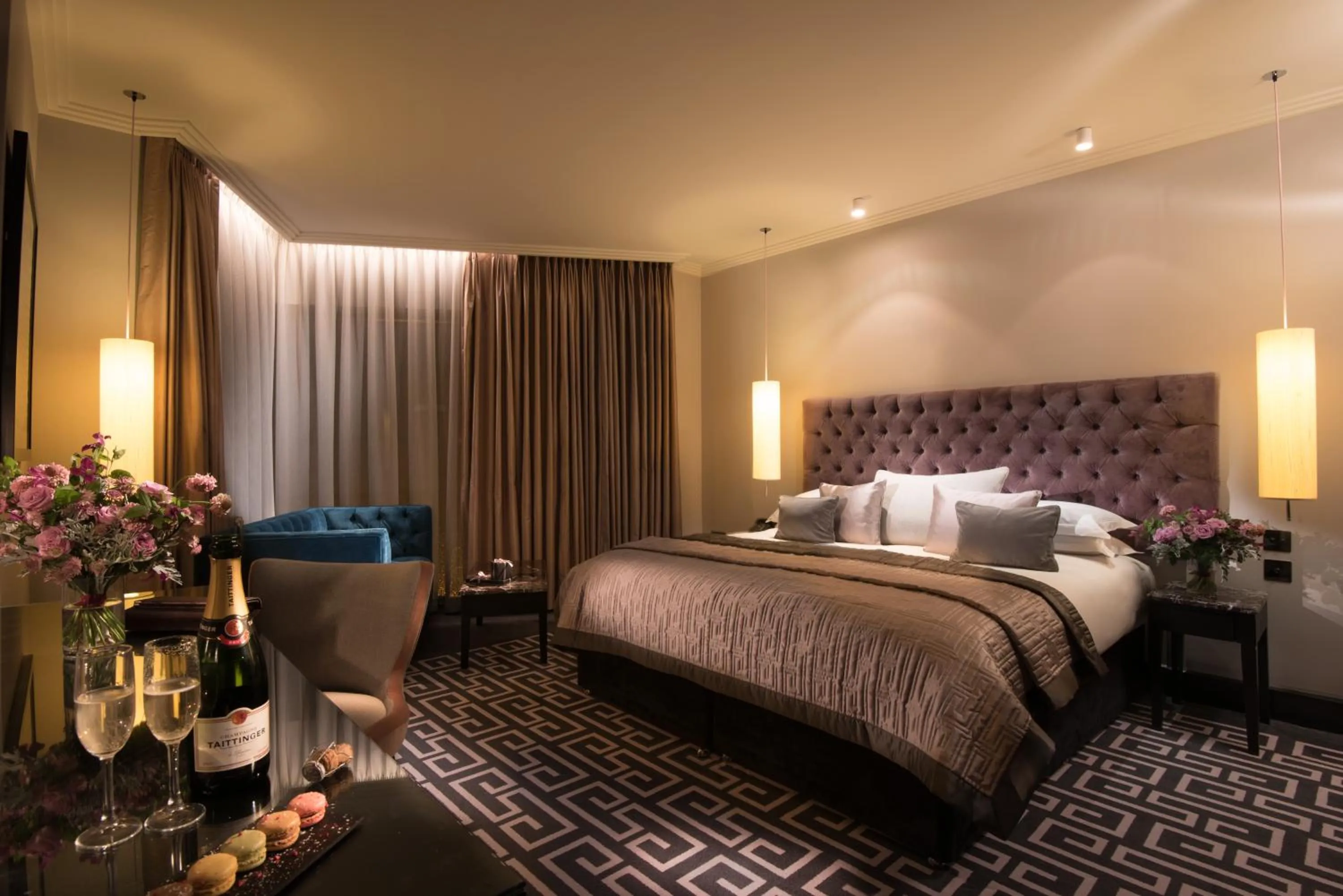 Bedroom, Bed in The Fitzwilliam Hotel Belfast