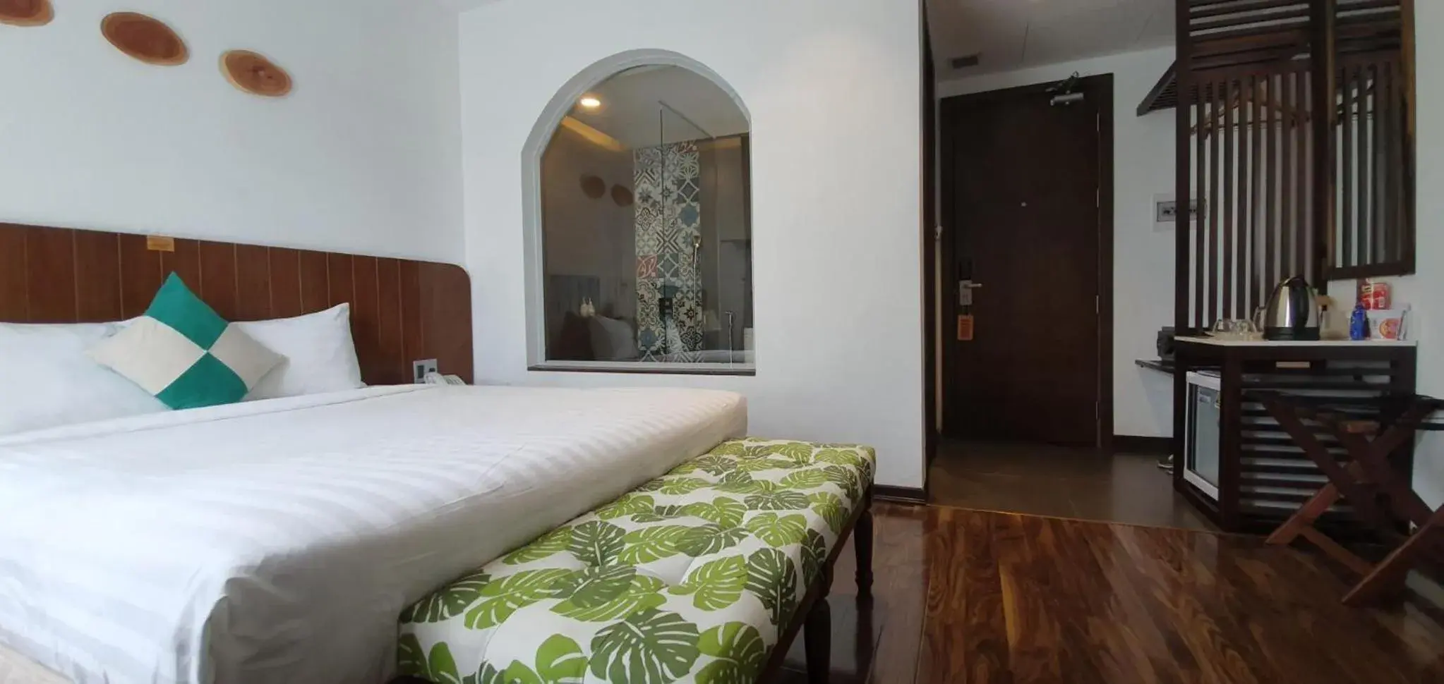 Bedroom, Bed in Santori Hotel Da Nang Bay Bedroom, Bed in Santori Hotel Da Nang Bay