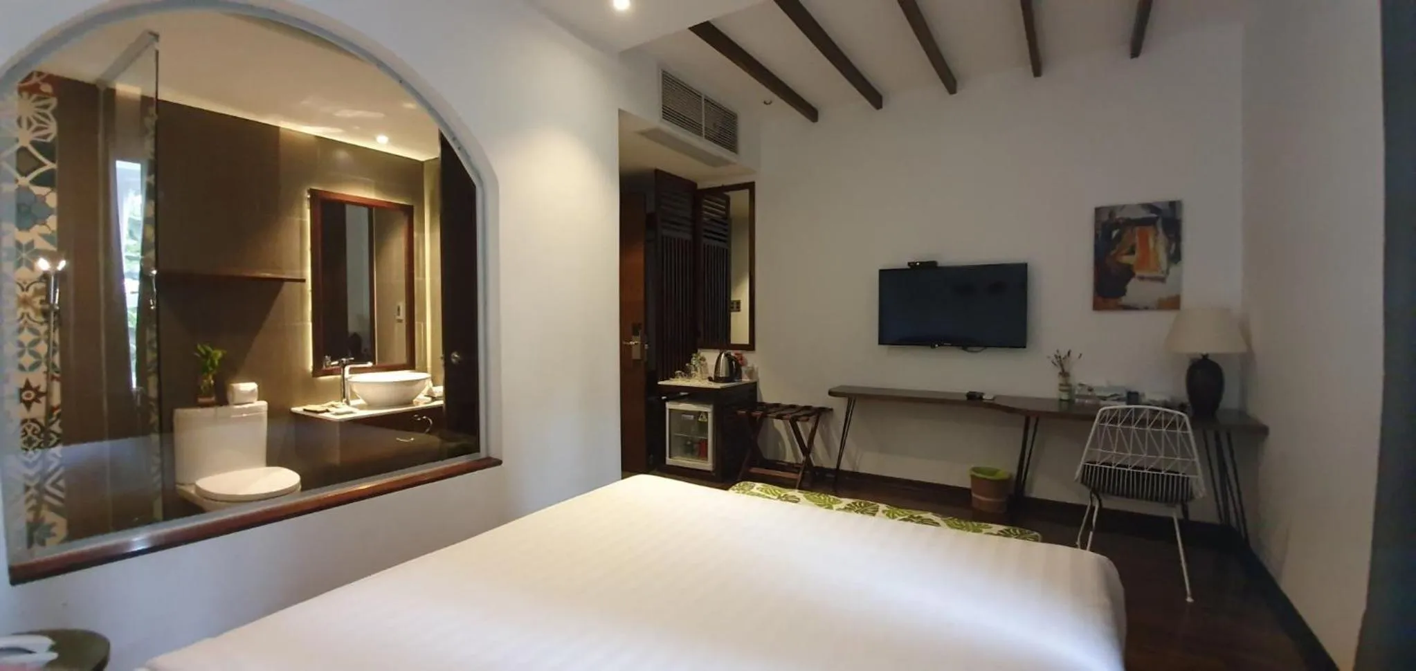 Bed in Santori Hotel Da Nang Bay