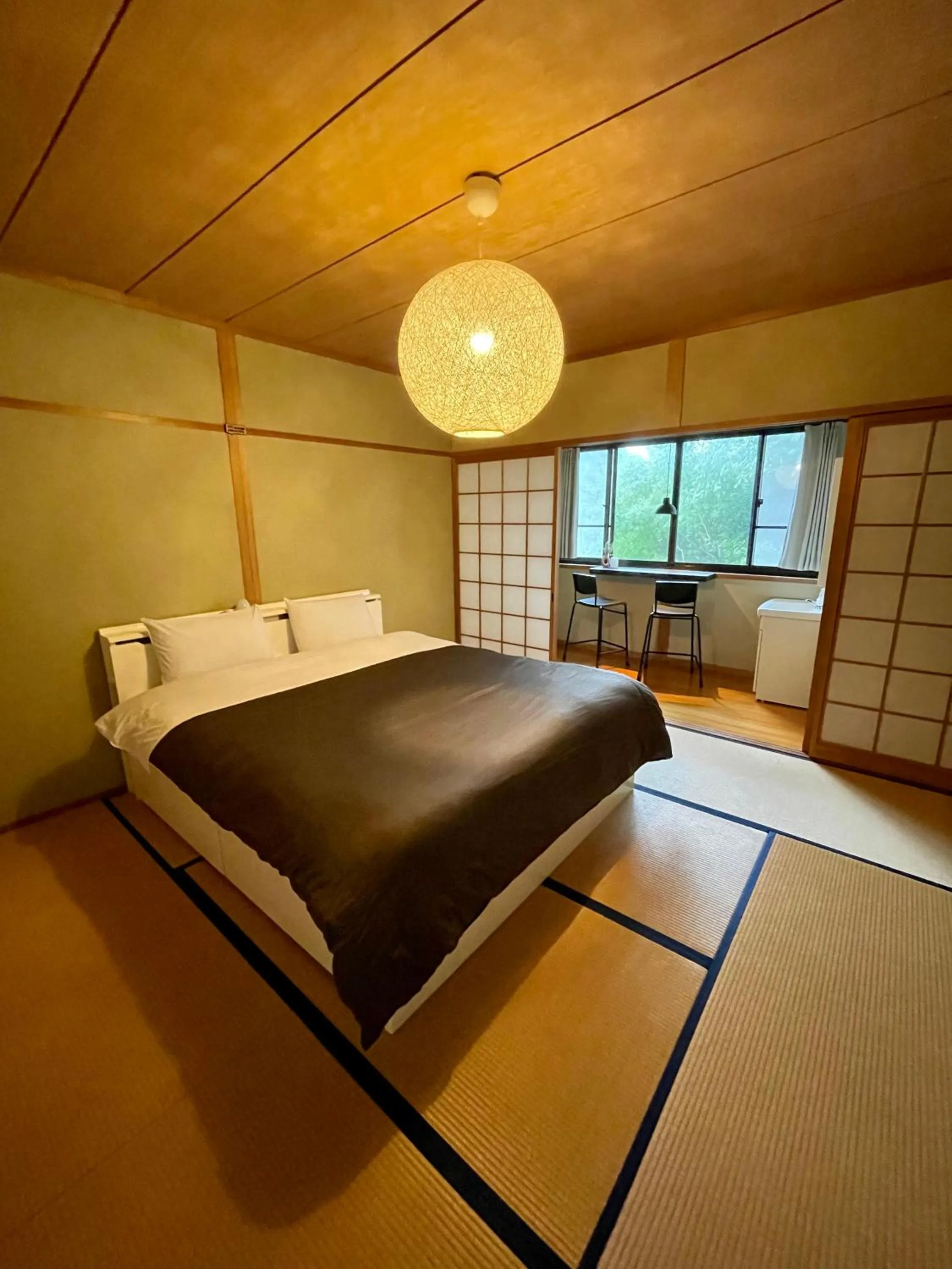 Bedroom, Bed in Yufuin Hoshinosato