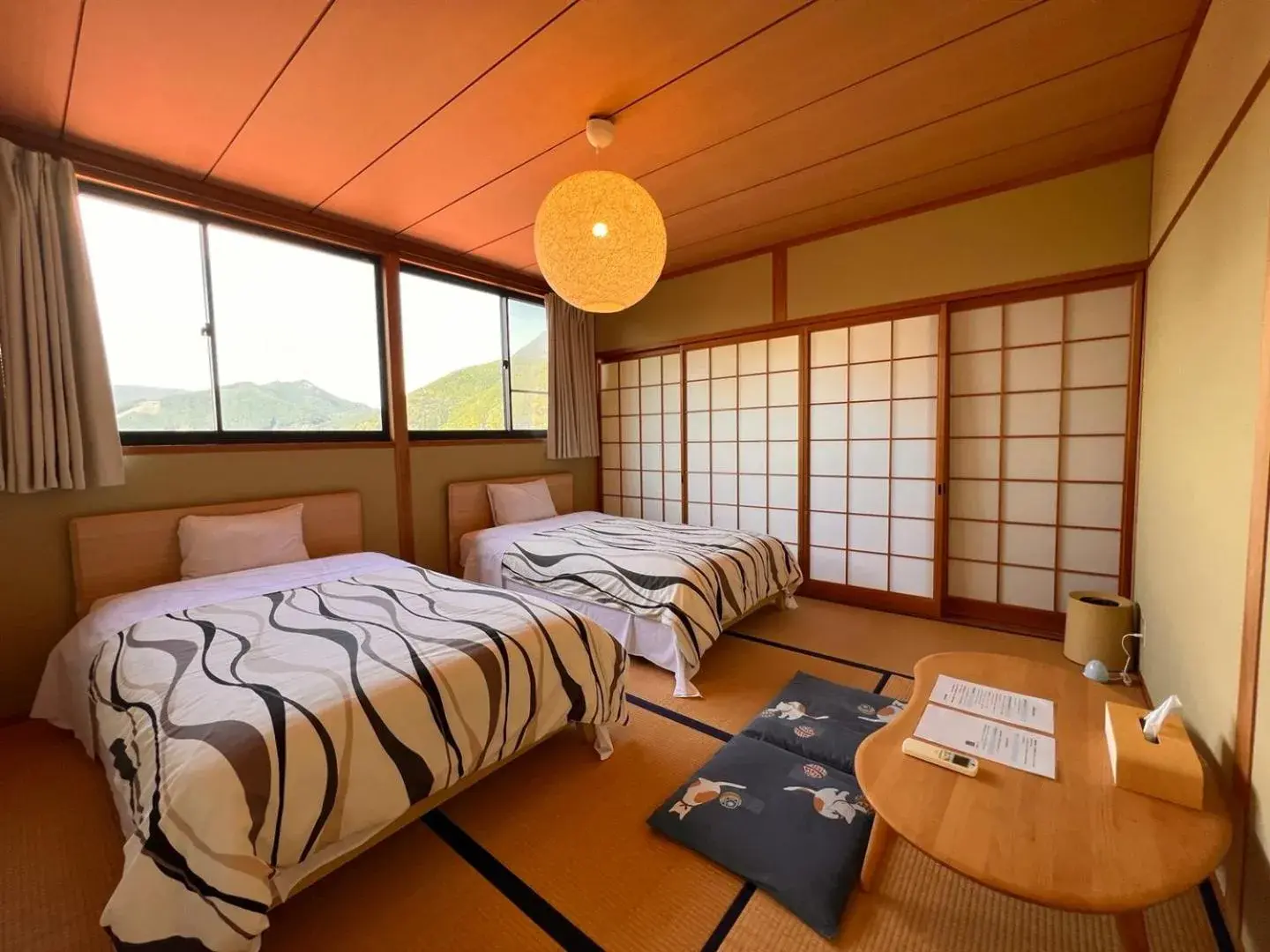 Twin Room with City View - single occupancy in Yufuin Hoshinosato Twin Room with City View - single occupancy in Yufuin Hoshinosato