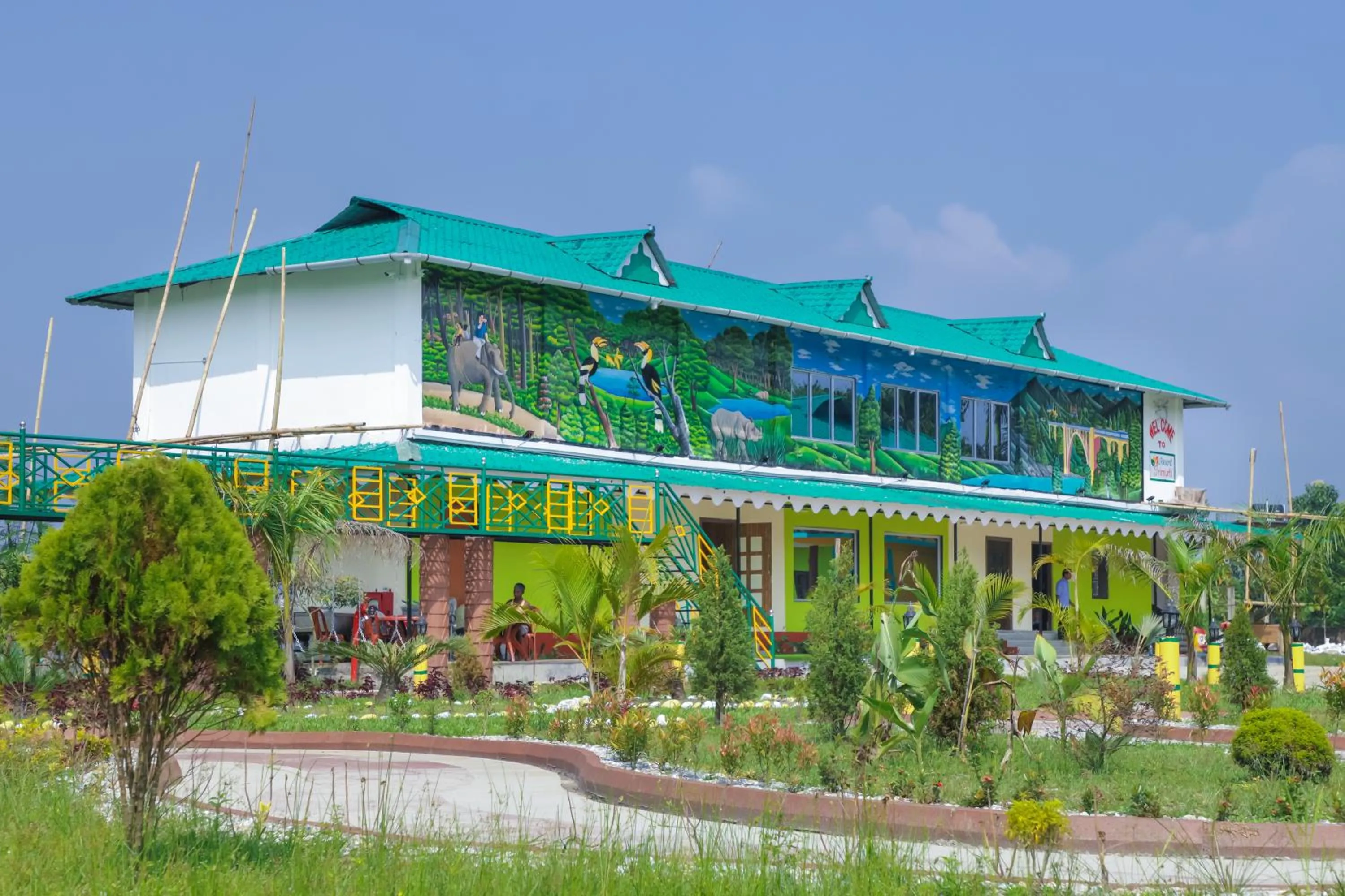 Property building in Resort Trimurti