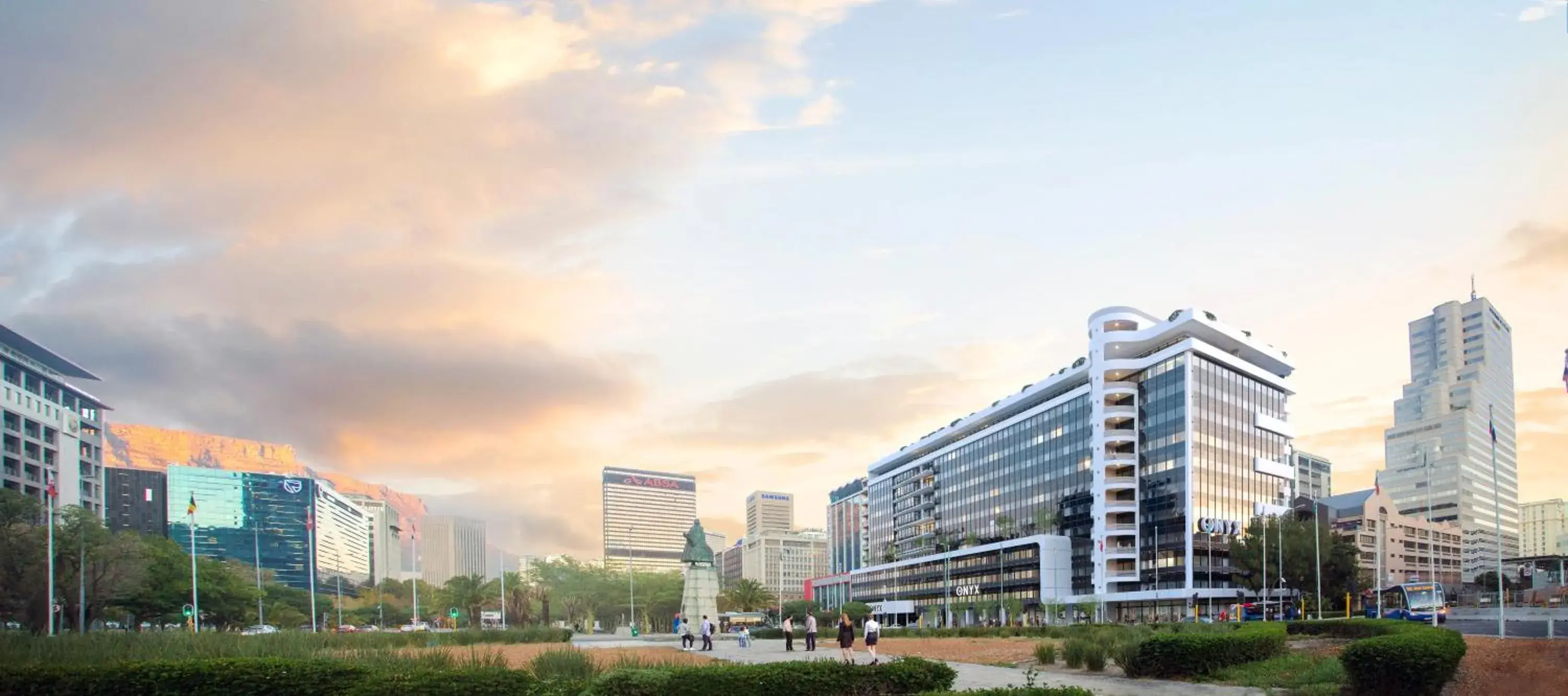 Facade/entrance in The Onyx Apartment Hotel by NEWMARK Facade/entrance in The Onyx Apartment Hotel by NEWMARK