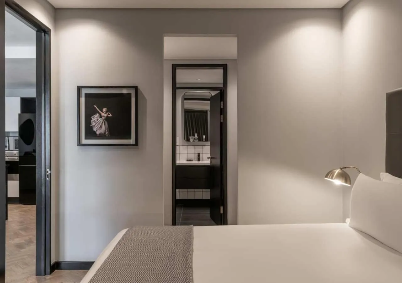 Bedroom, Bed in The Onyx Apartment Hotel by NEWMARK