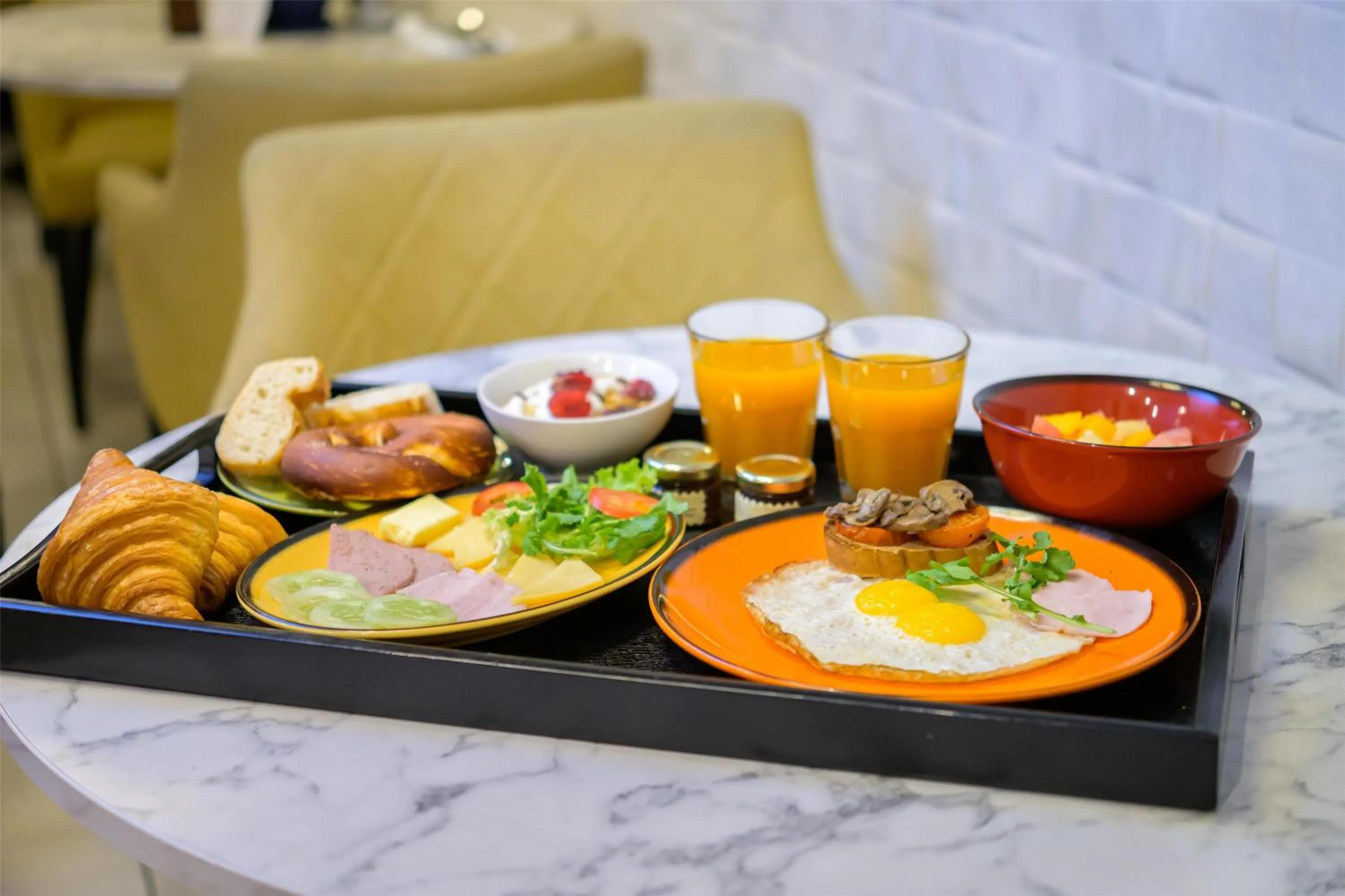 Breakfast in Radisson Serviced Apartments Antananarivo City Centre