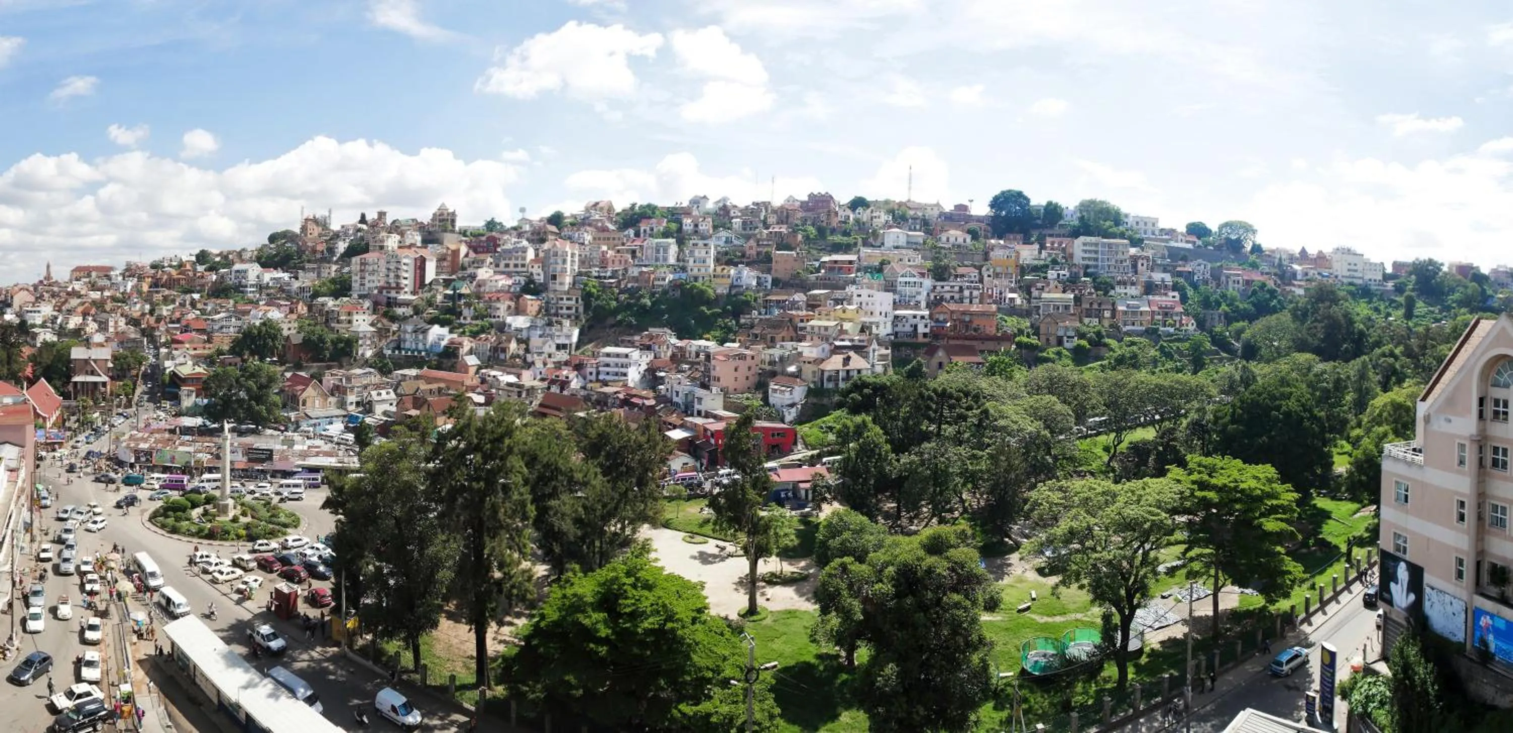 City view in Radisson Serviced Apartments Antananarivo City Centre