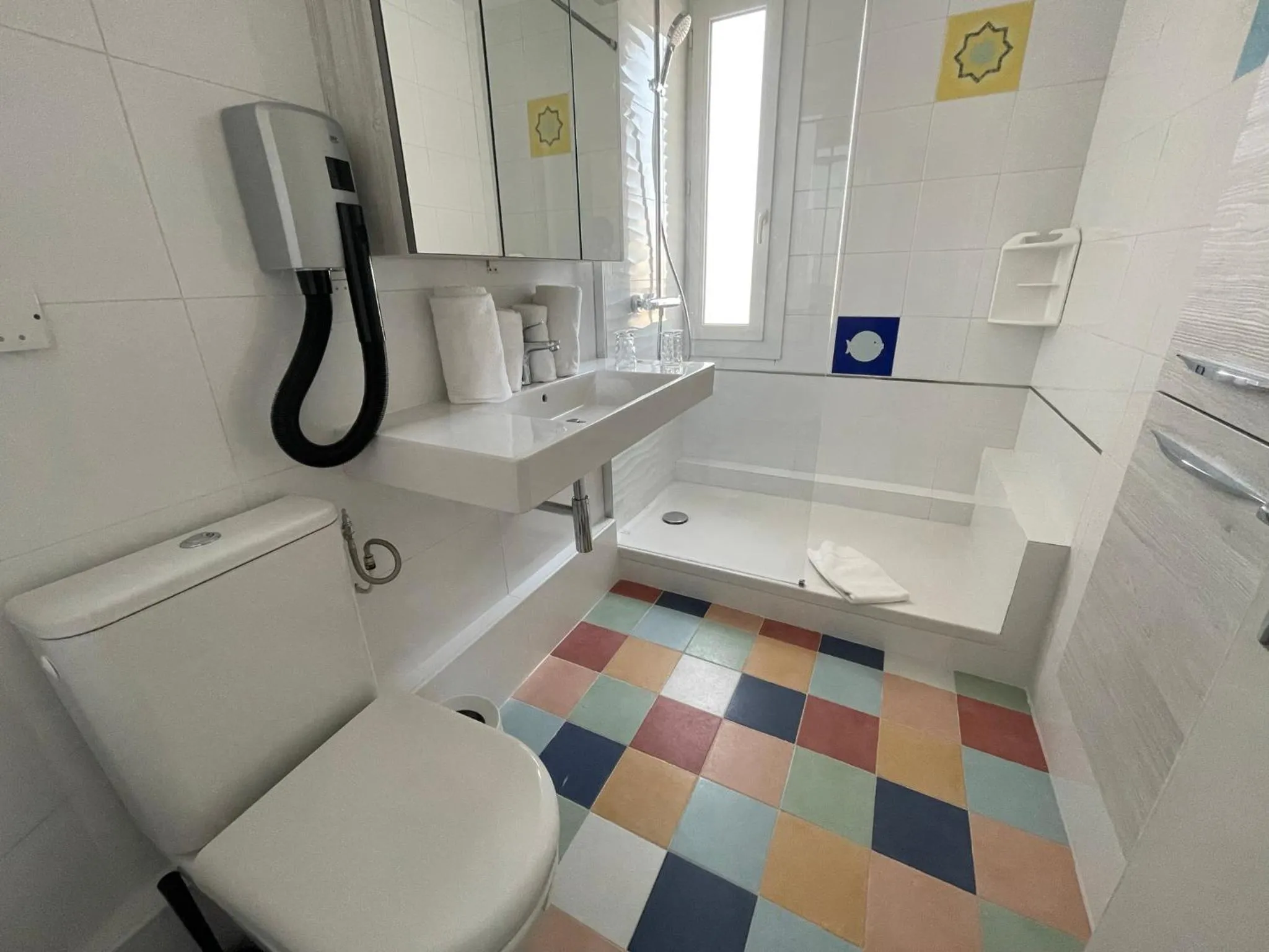 Bathroom in Hôtel Le Mirage