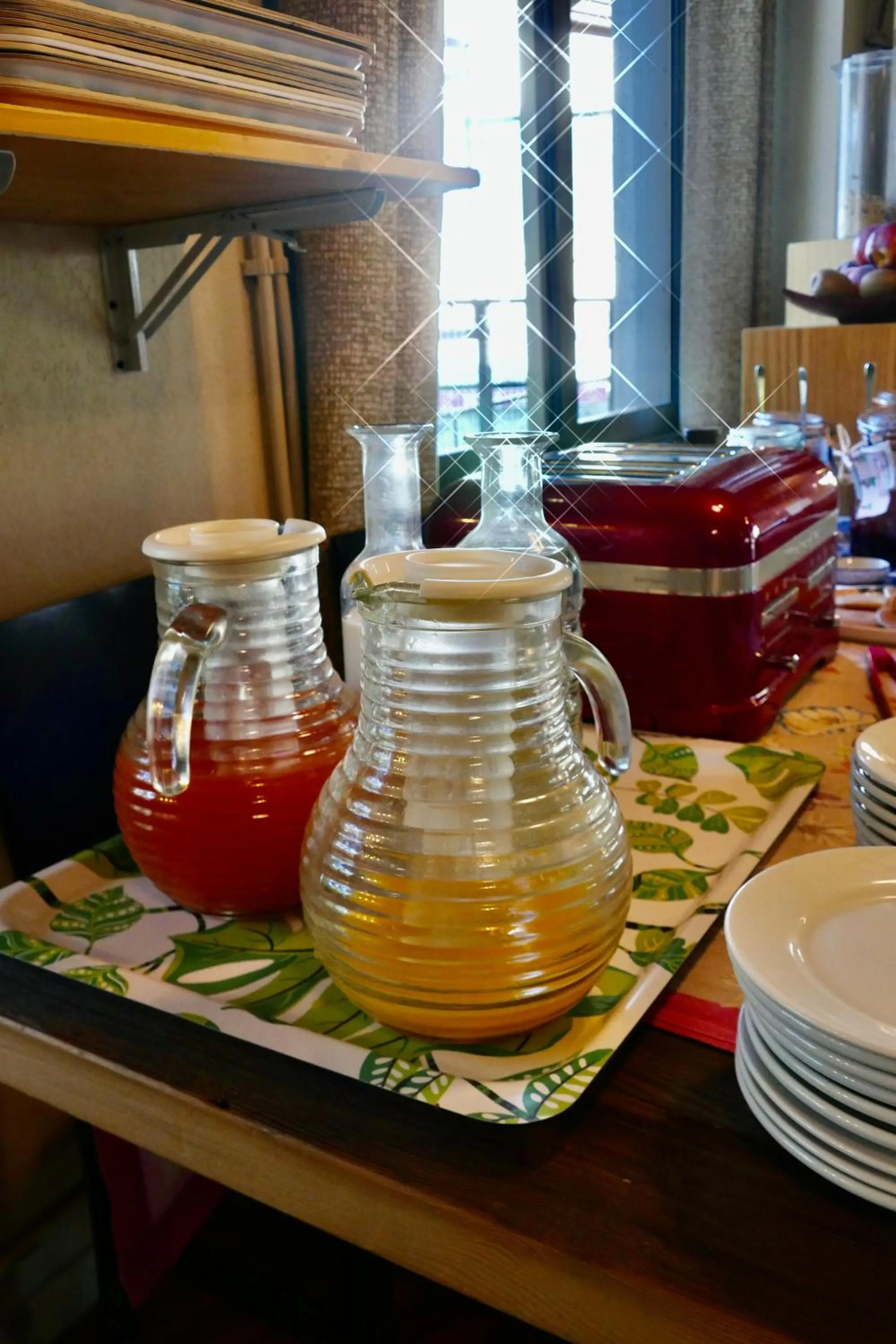 Buffet breakfast in Hôtel Le Blainon