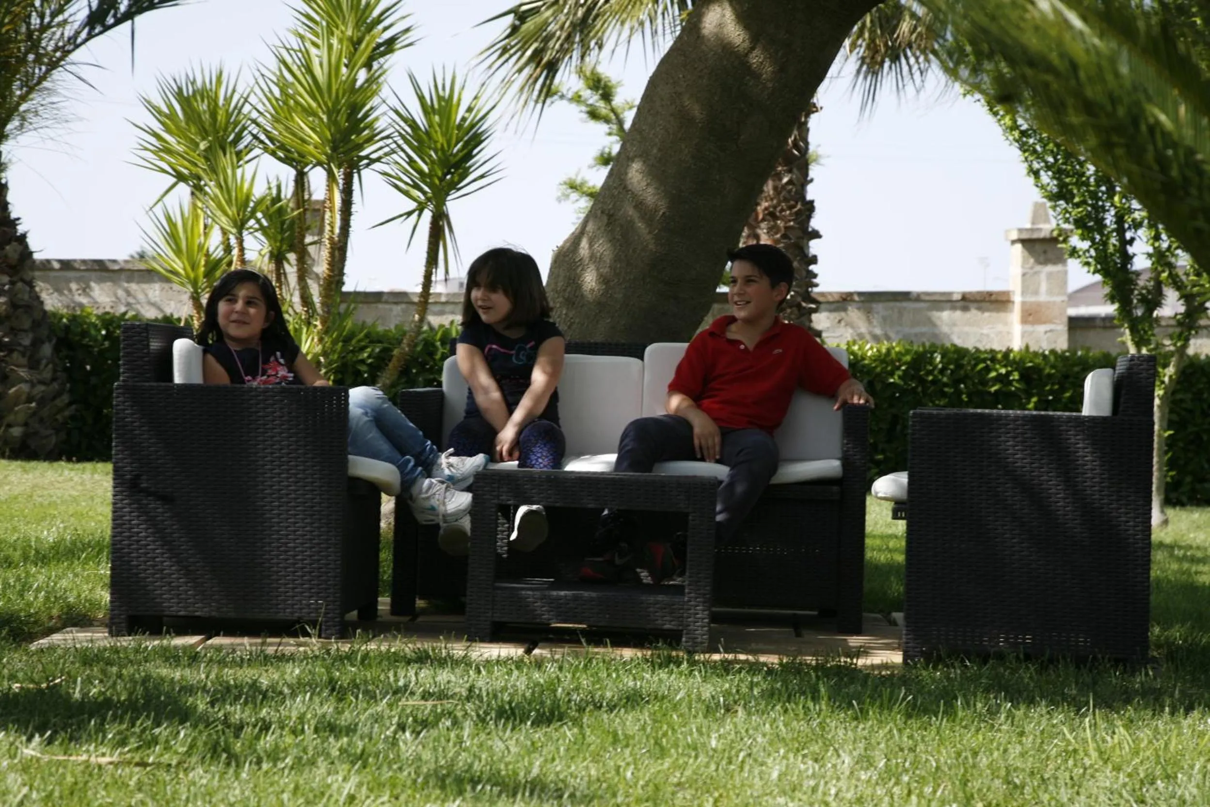 Garden in Masseria Grottella