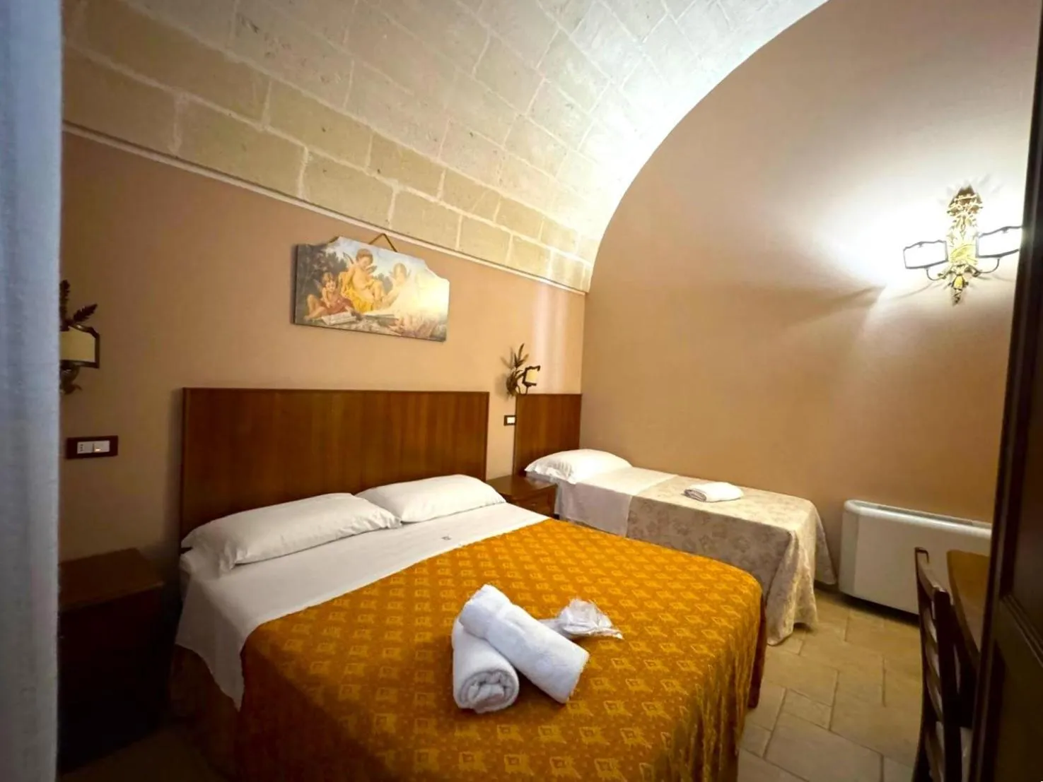 Bed in Masseria Grottella