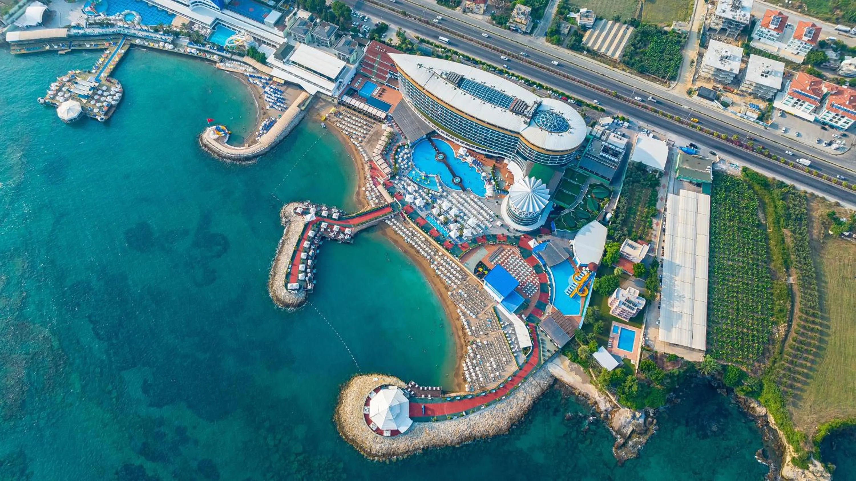 Bird's eye view in Granada Luxury Okurcalar