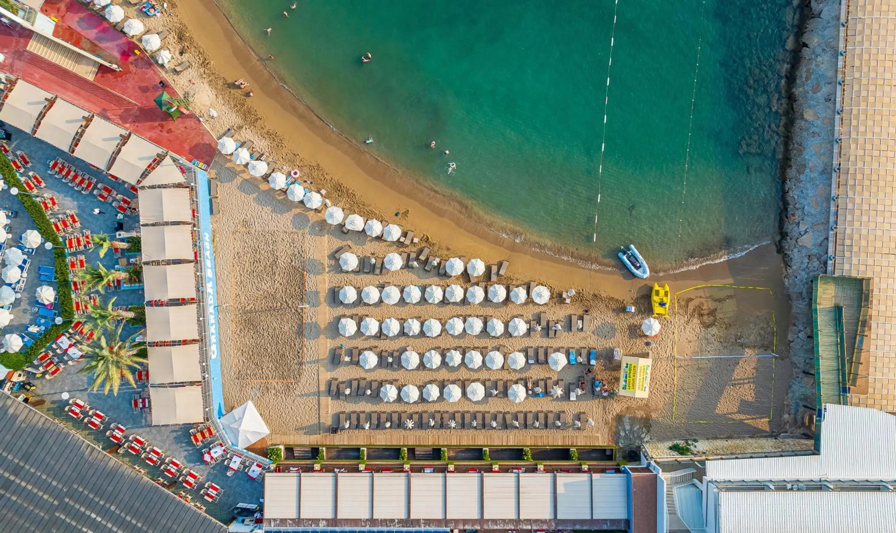 Beach, Bird's-eye View in Granada Luxury Okurcalar