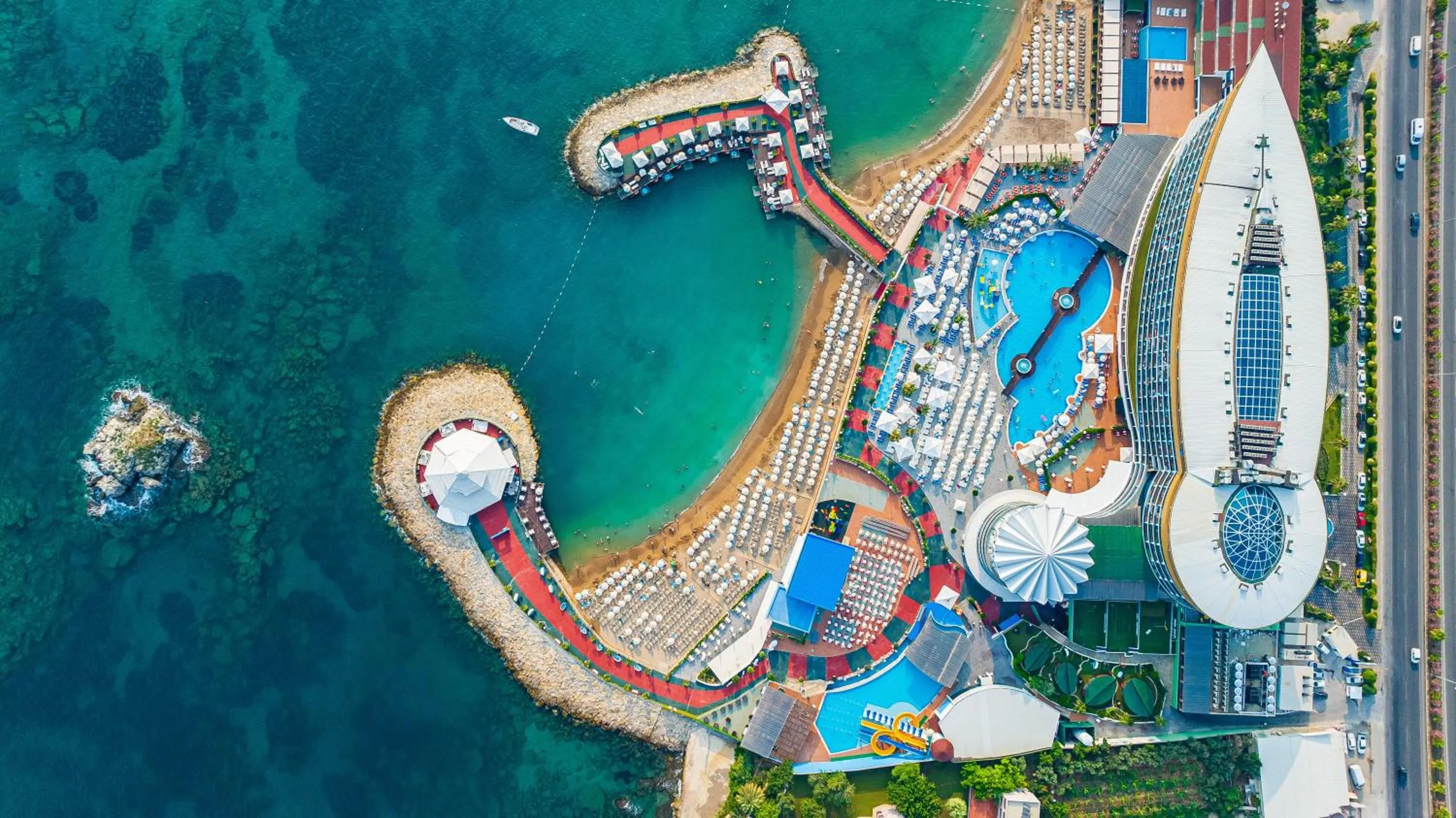 Bird's eye view in Granada Luxury Okurcalar