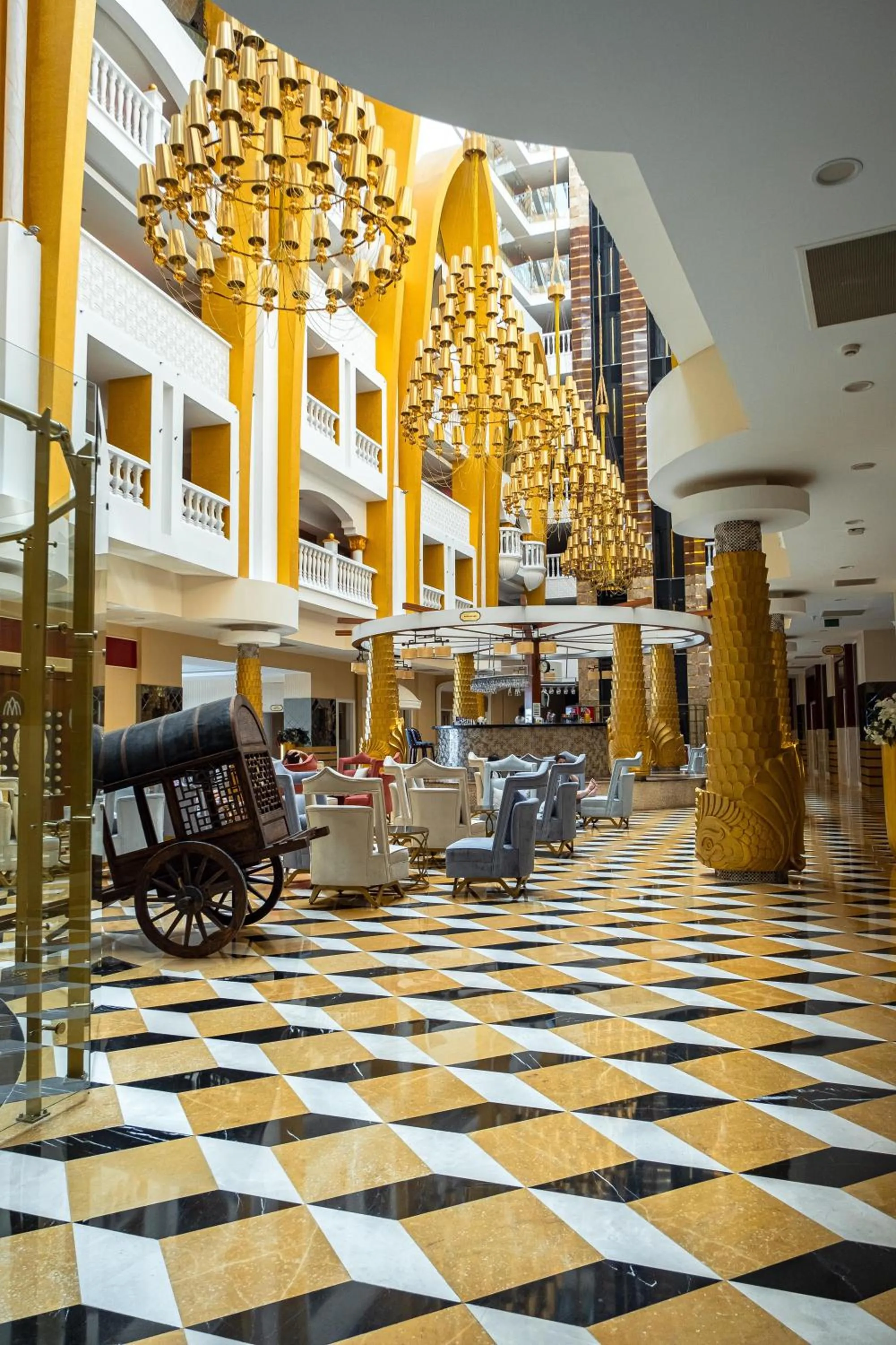 Lobby or reception in Granada Luxury Okurcalar