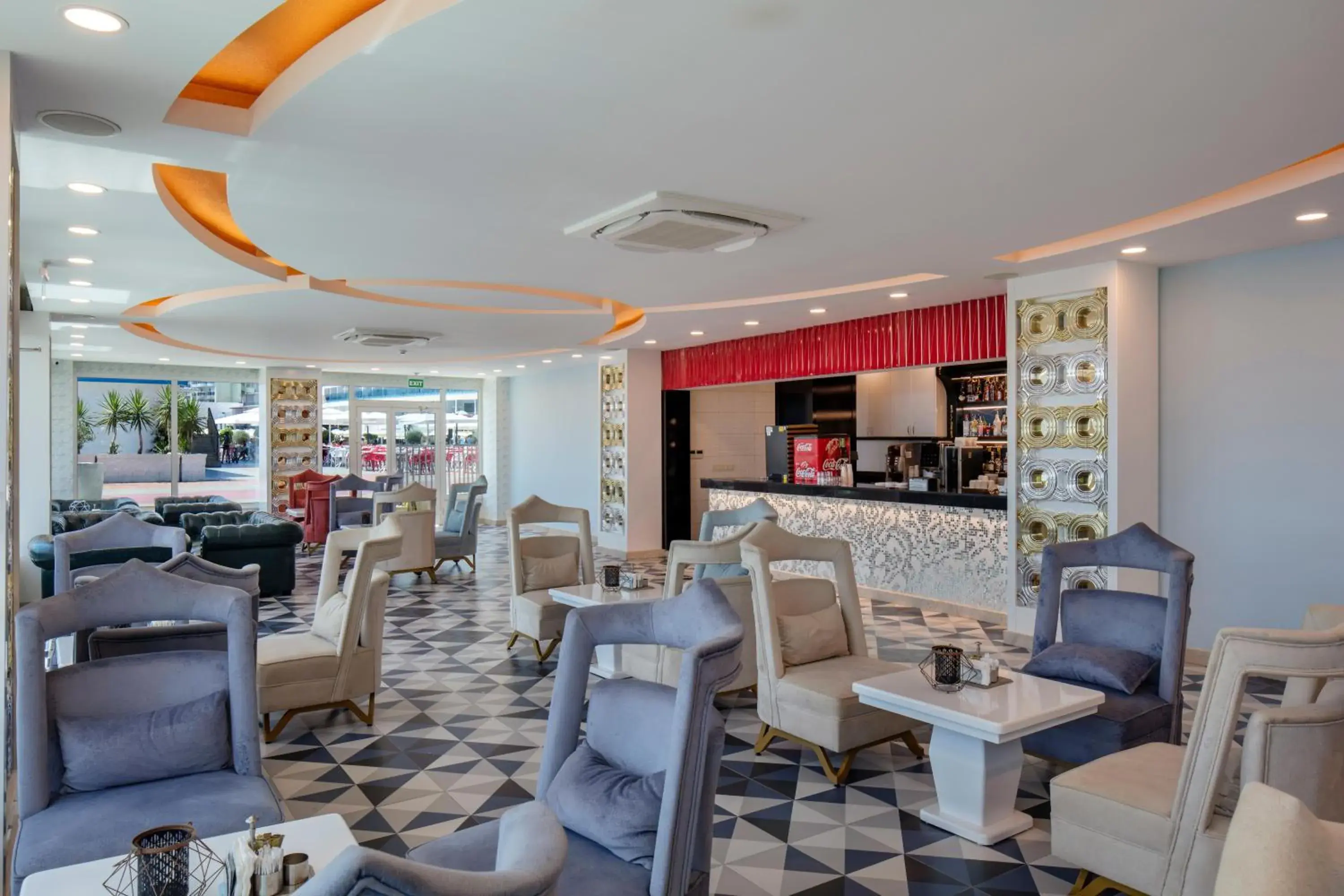 Lounge or bar, Restaurant/Places to Eat in Granada Luxury Okurcalar