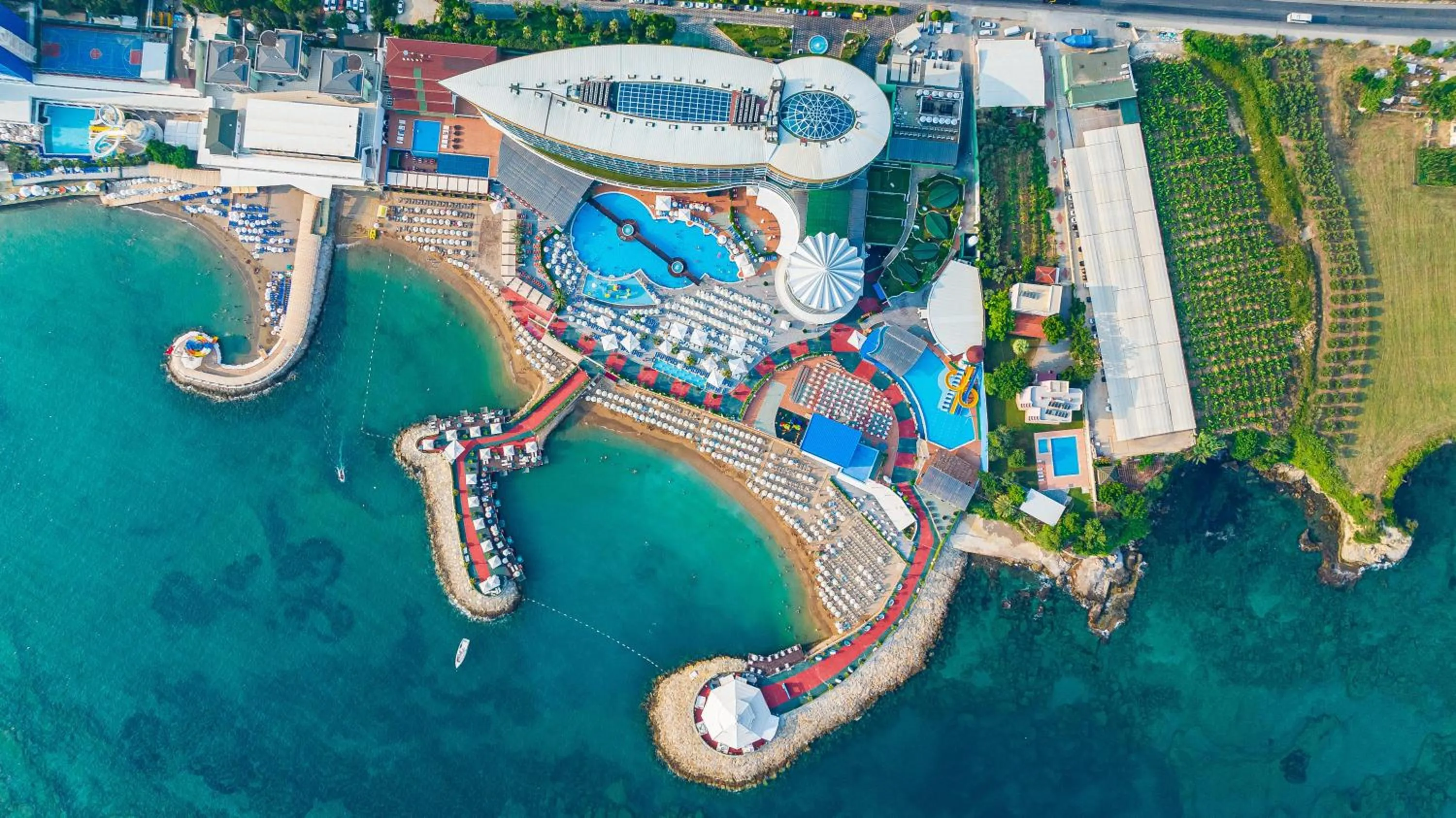 Bird's eye view in Granada Luxury Okurcalar