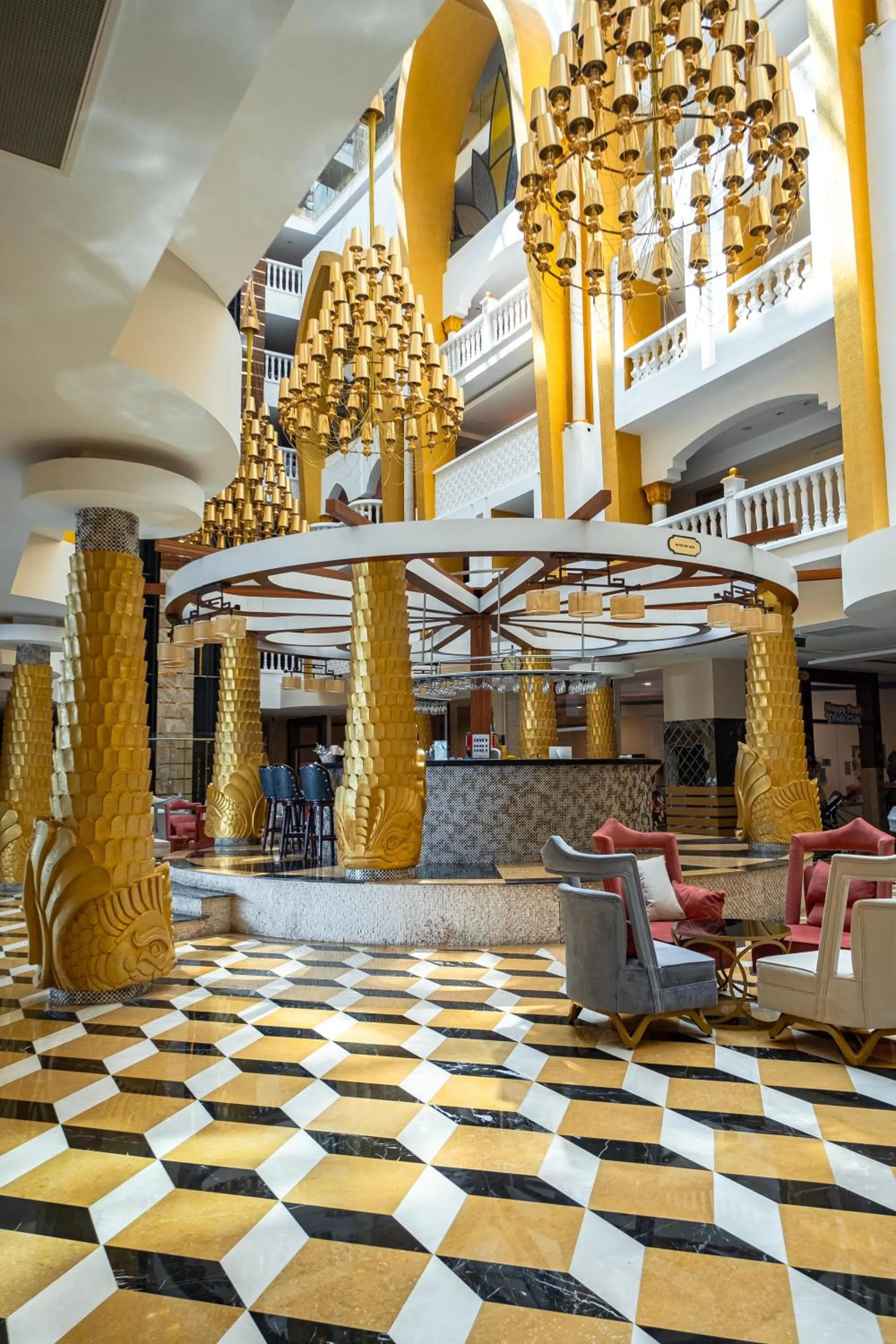 Lobby or reception in Granada Luxury Okurcalar