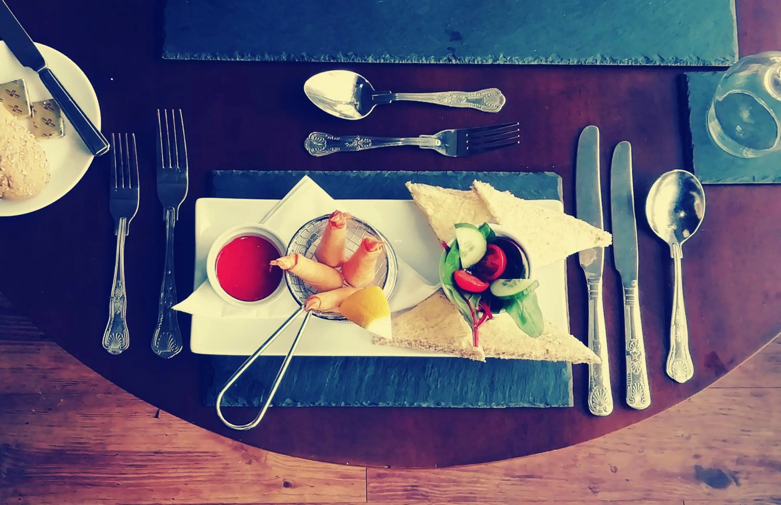 Food and drinks in The Hand Hotel Llangollen by Compass Hospitality