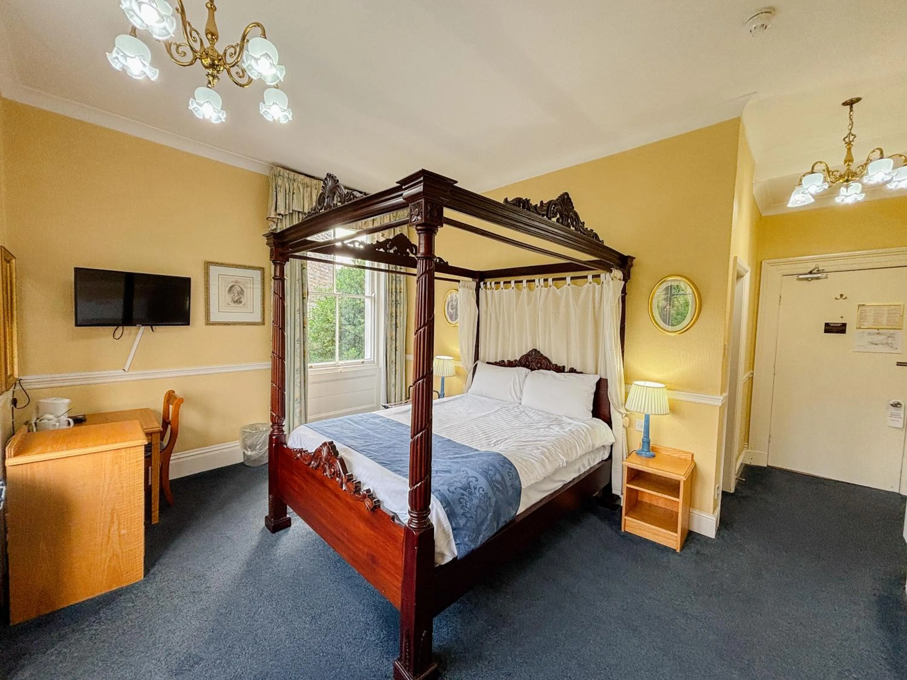 Bed in The Hand Hotel Llangollen by Compass Hospitality