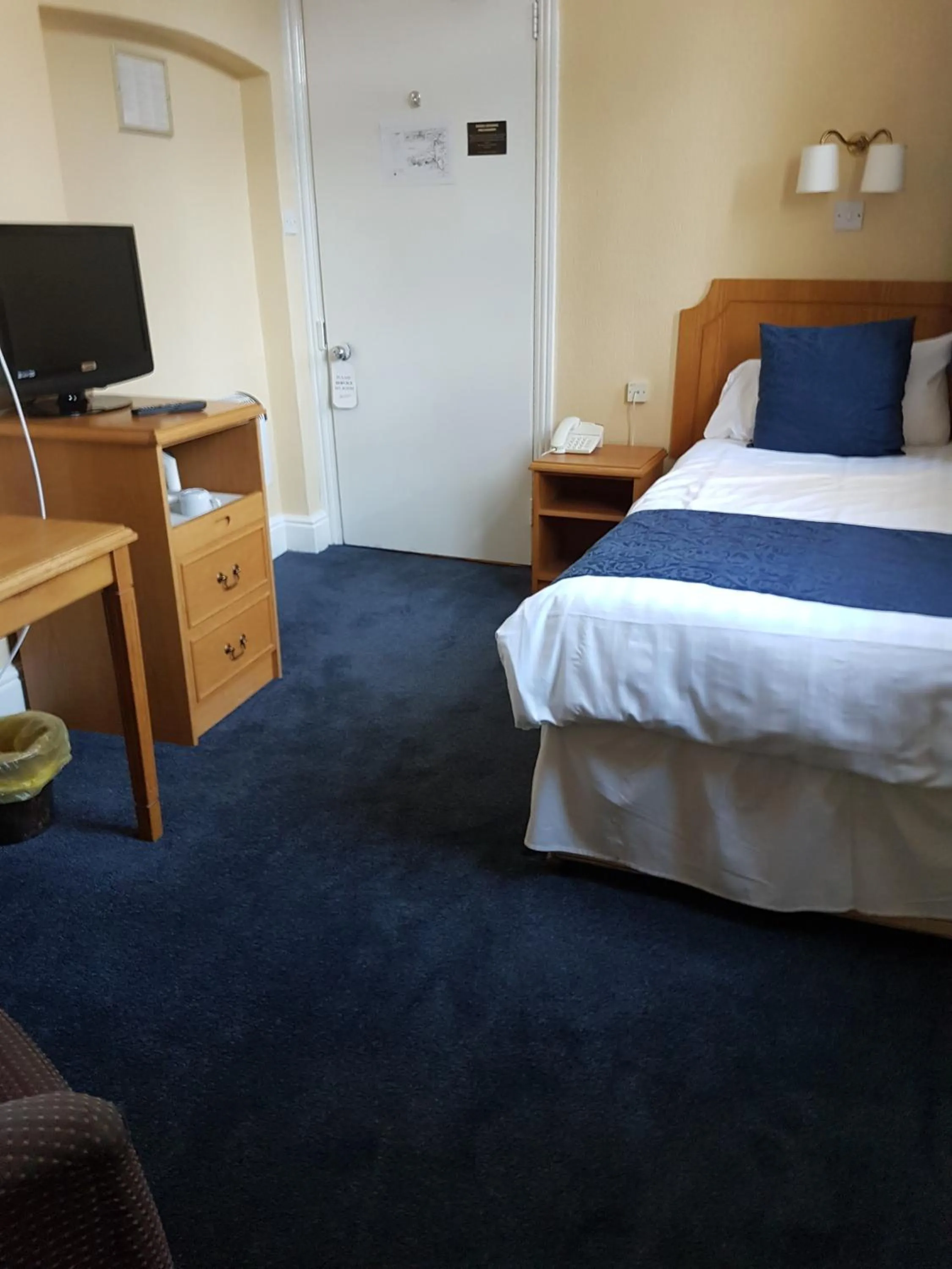 Bed in The Hand Hotel Llangollen by Compass Hospitality