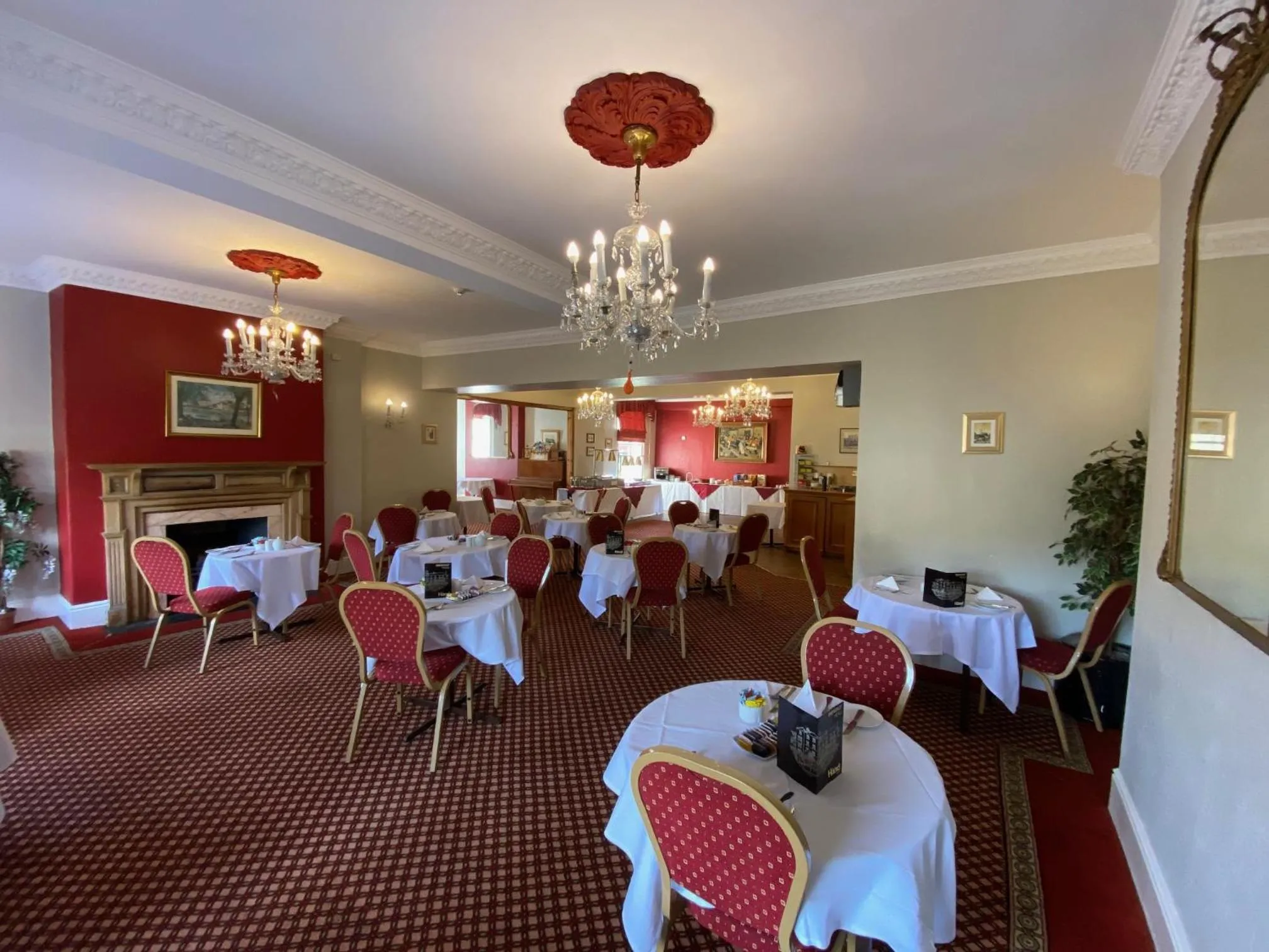 Restaurant/places to eat in The Hand Hotel Llangollen by Compass Hospitality