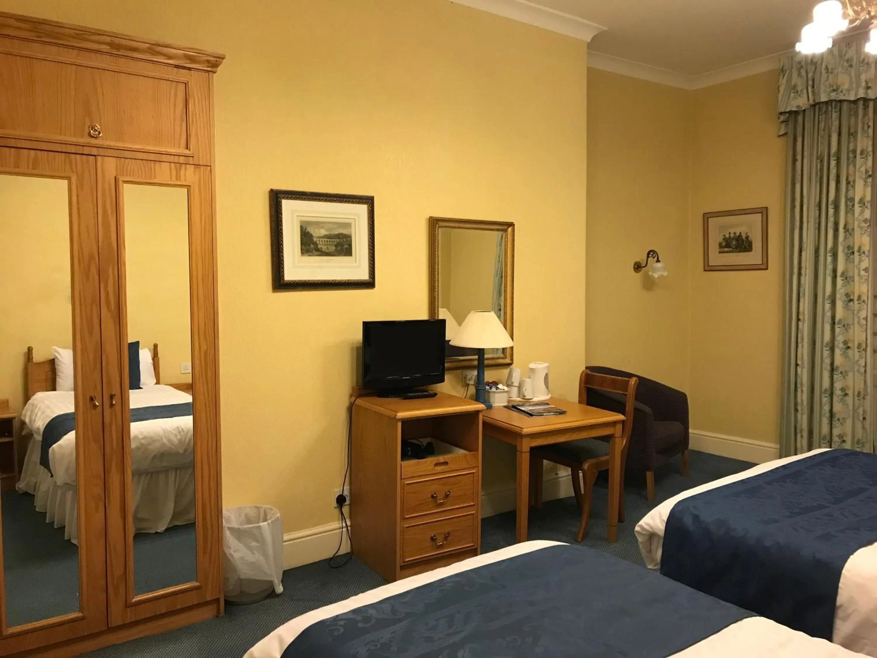 Bedroom, Bed in The Hand Hotel Llangollen by Compass Hospitality