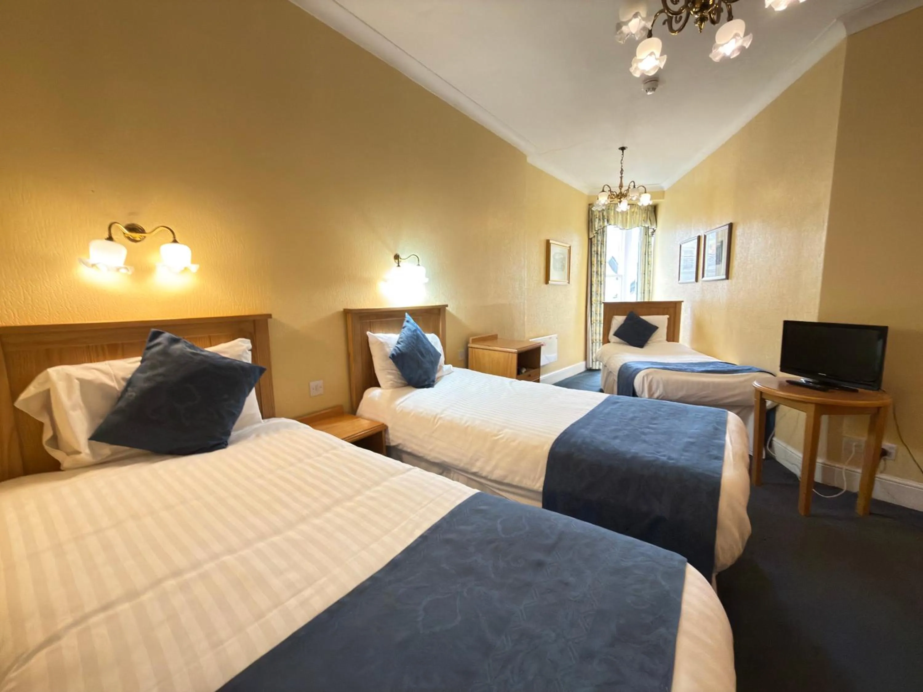 Bed in The Hand Hotel Llangollen by Compass Hospitality