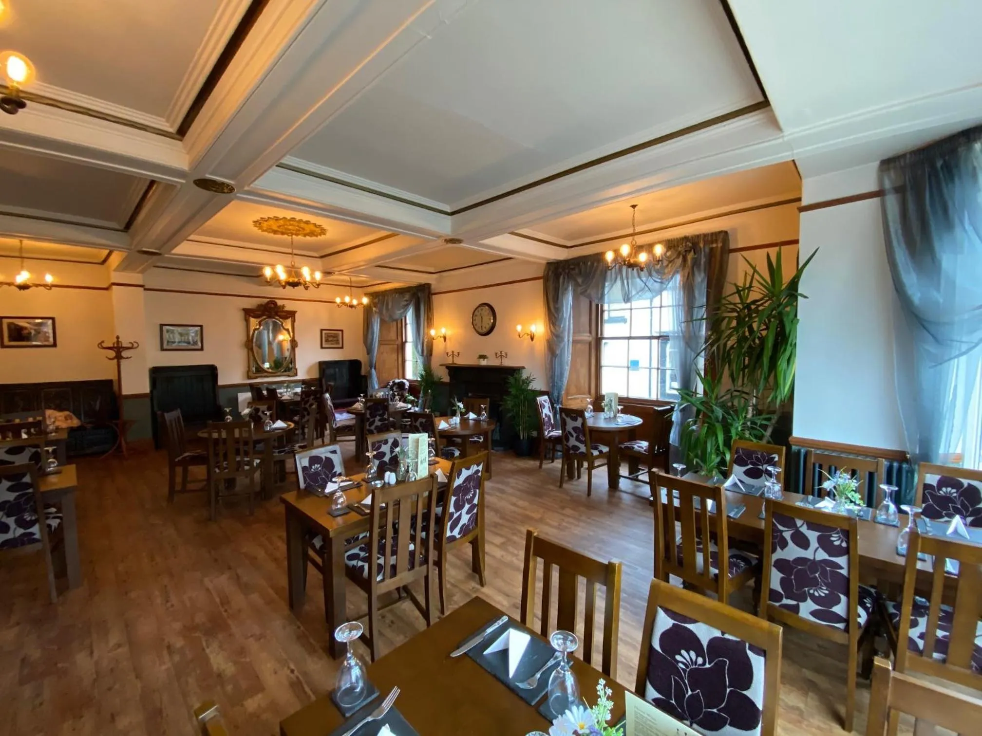 Restaurant/places to eat in The Hand Hotel Llangollen by Compass Hospitality