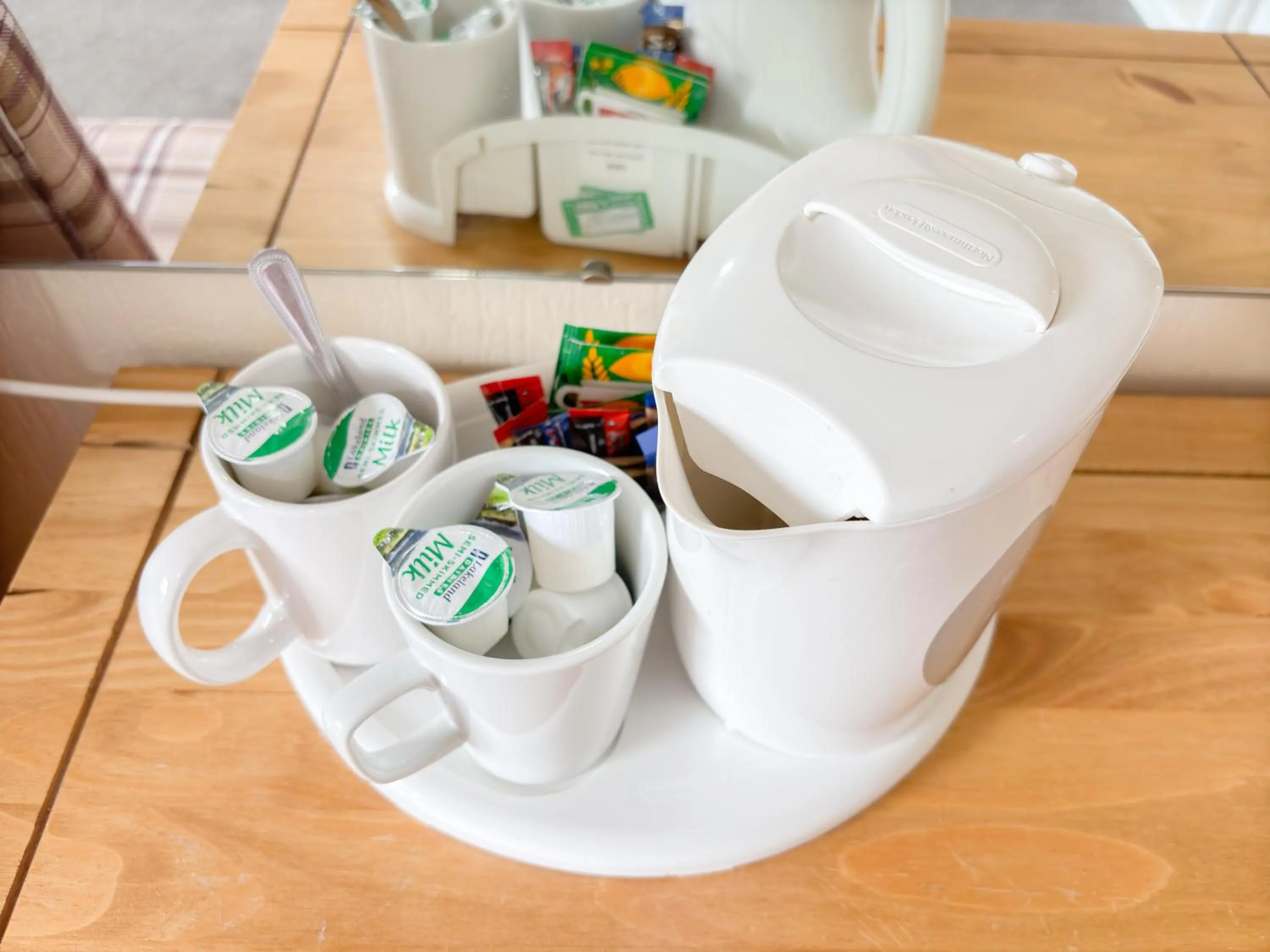 Coffee/tea facilities in The Hand Hotel Llangollen by Compass Hospitality