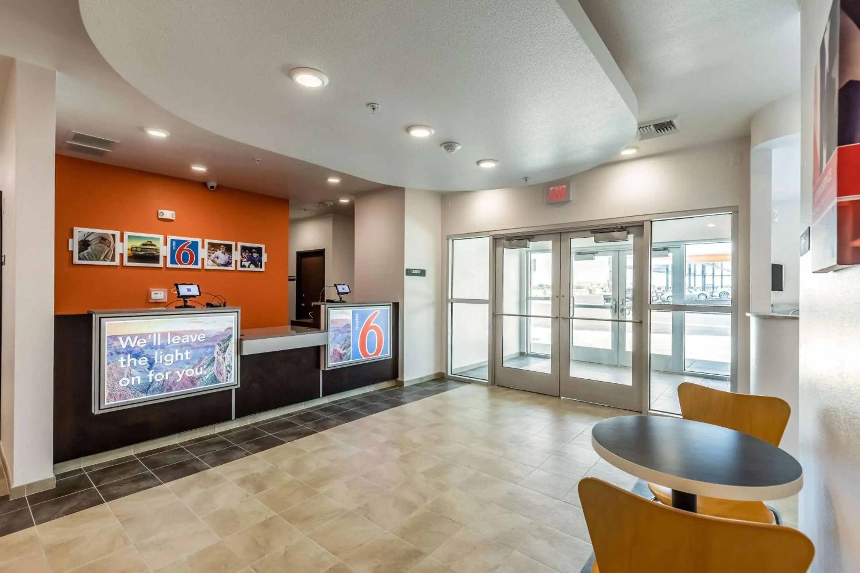 Lobby or reception in Motel 6-Las Vegas, NV - Motor Speedway Lobby or reception in Motel 6-Las Vegas, NV - Motor Speedway